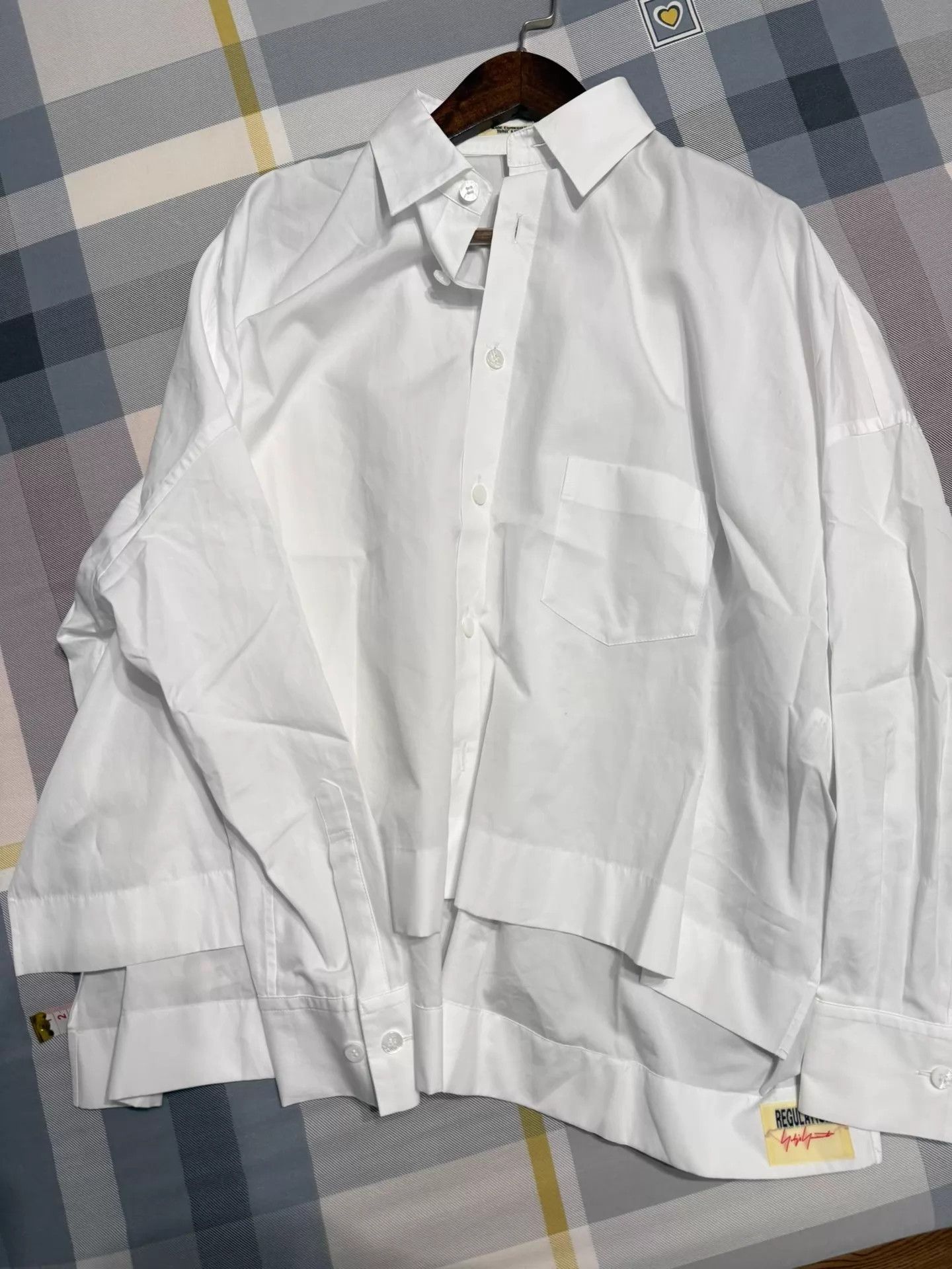 Yohji Yamamoto Yohji Yamamoto Oversized Versatile Shirt 95 New Size US M / EU 48-50 / 2 - 2 Thumbnail