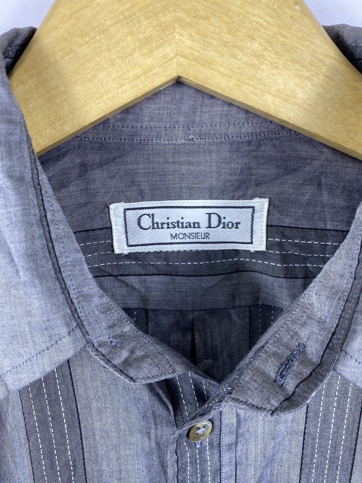 Christian Dior Monsieur Vintage Christian Dior Striped shirt Size US M / EU 48-50 / 2 - 5 Thumbnail