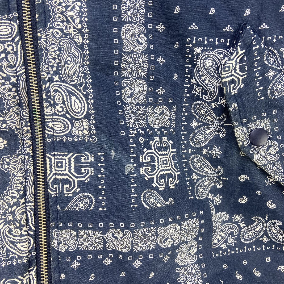 Japanese Brand Rodeo Crowns And Co. Wide Bowl Paisley Bomber Style Size US M / EU 48-50 / 2 - 24 Thumbnail