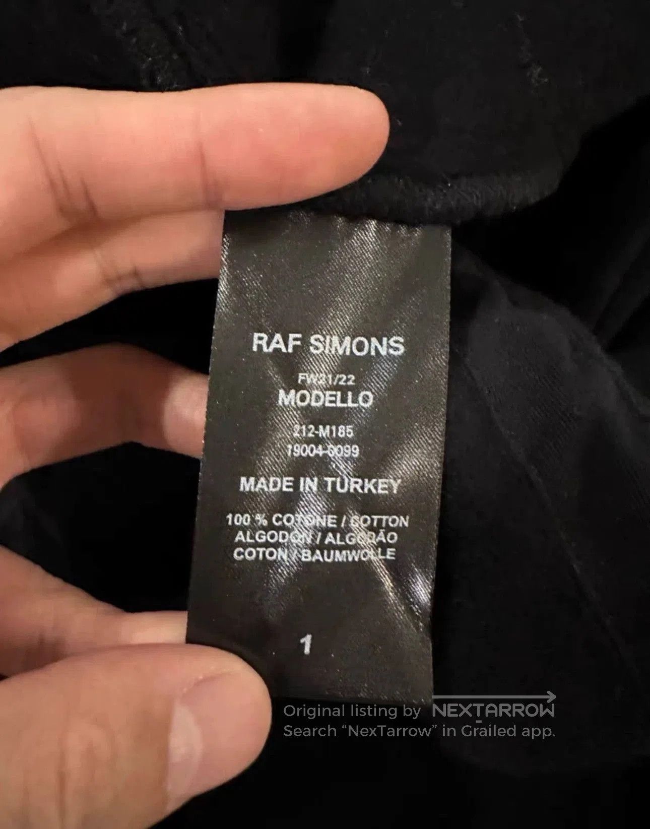 Raf Simons Raf Simons Witch hoodie. Size US S / EU 44-46 / 1 - 4 Thumbnail