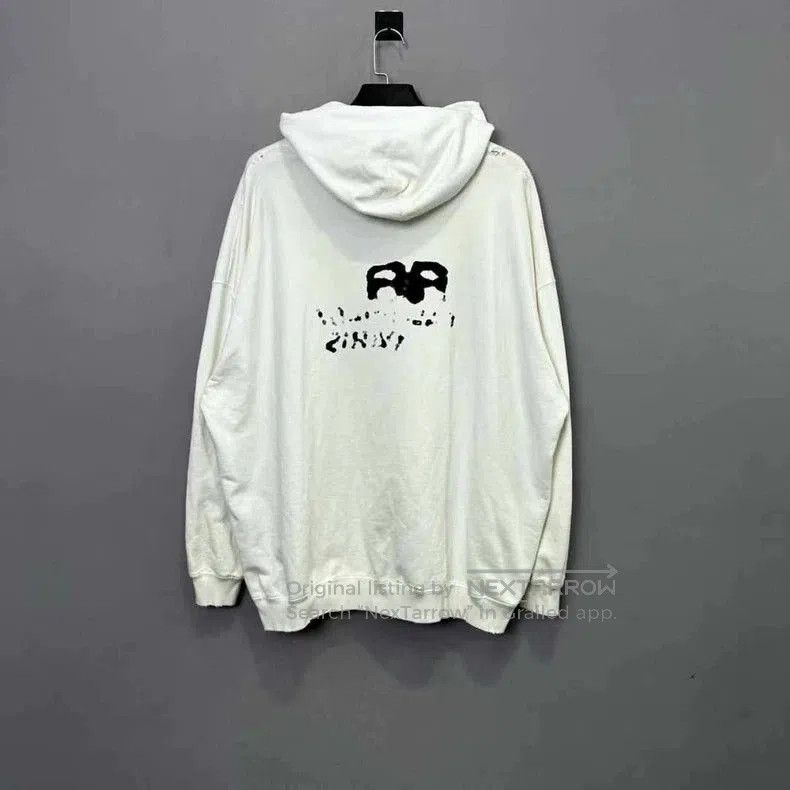 Balenciaga Balenciaga 23 Hand Drawn Logo Hoodie. Size US XS / EU 42 / 0 - 3 Thumbnail