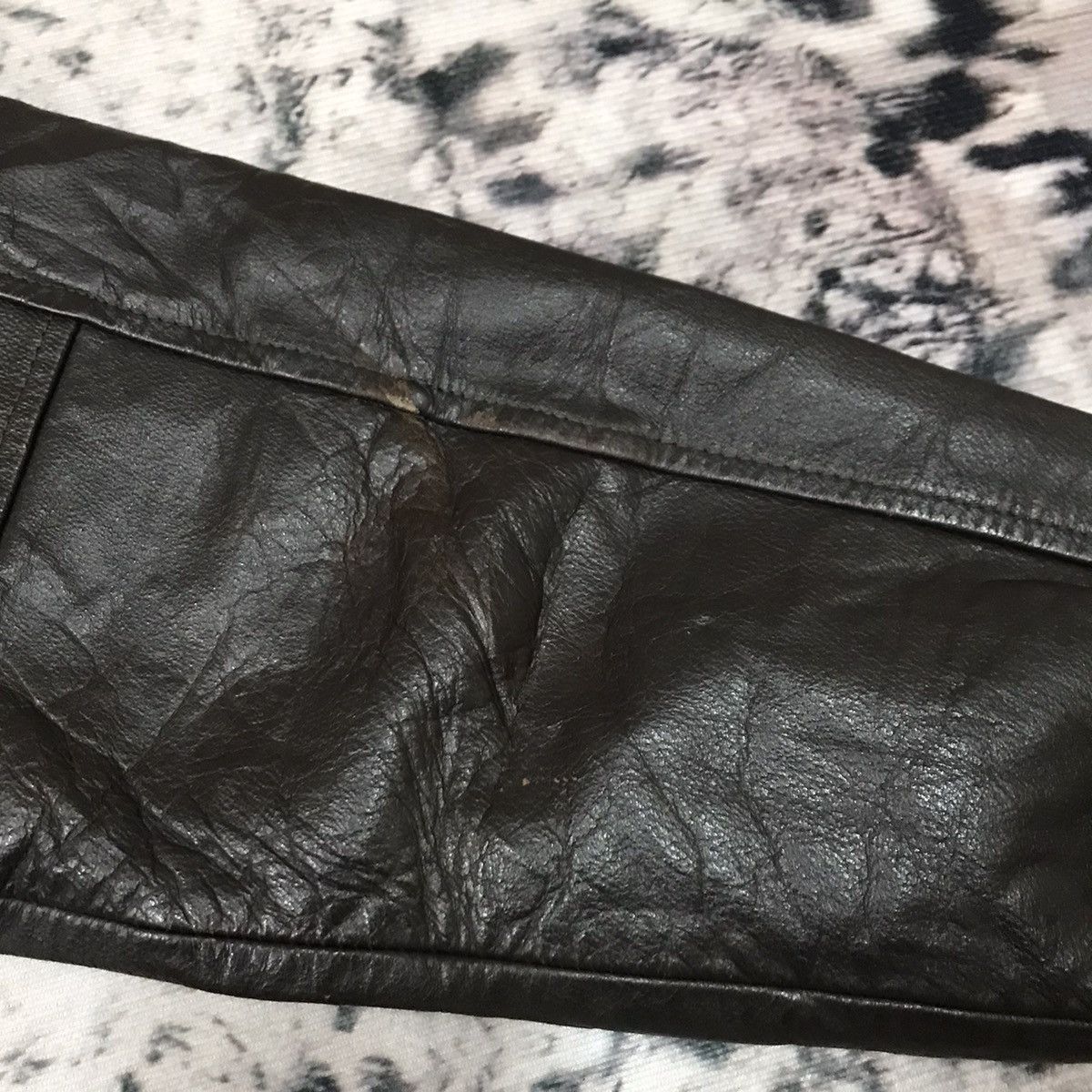 Japanese Brand × Vintage Vintage Men’s Toma Bomber Leather Jacket Size US M / EU 48-50 / 2 - 12 Thumbnail