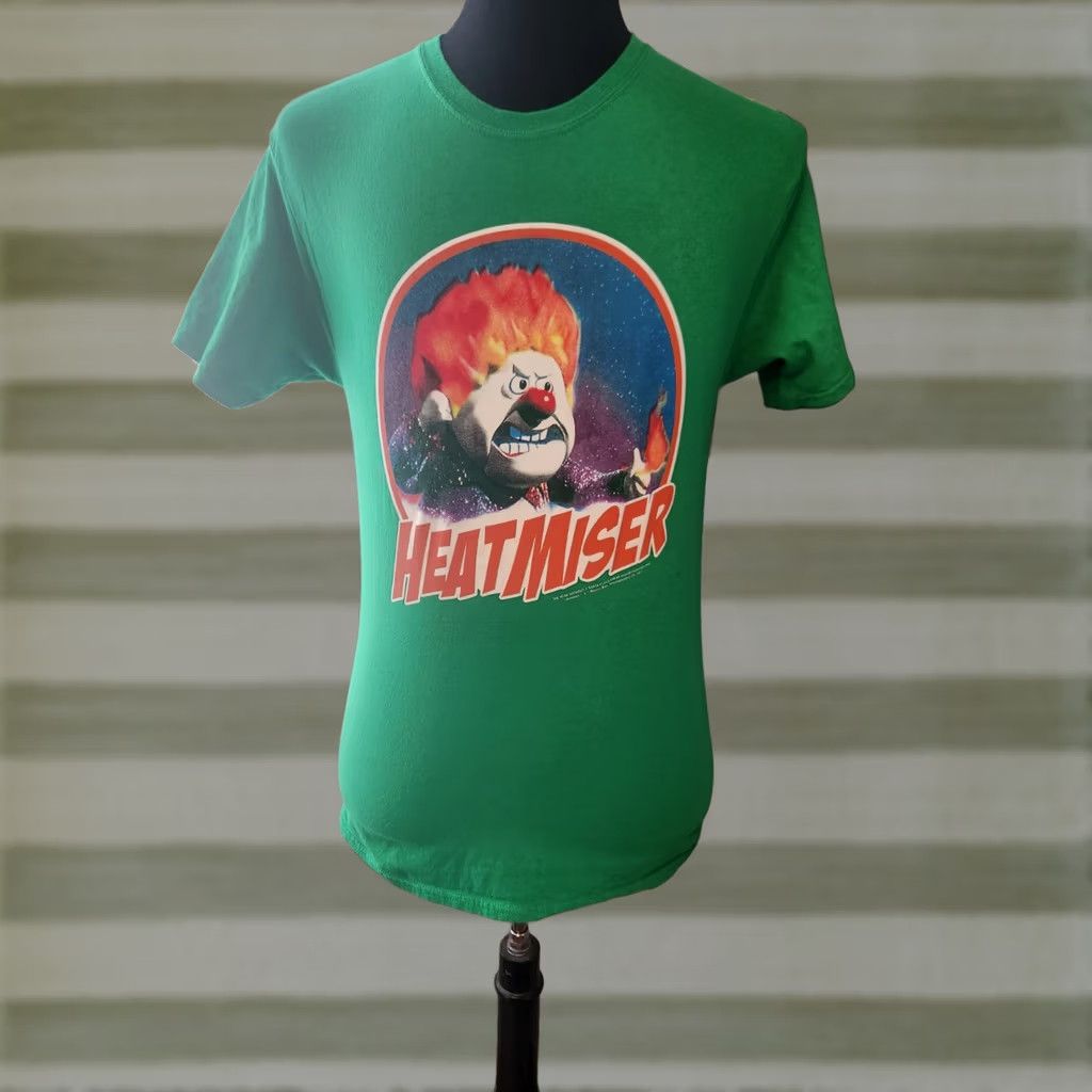 Fruit Of The Loom VINTAGE THE YEAR WITHOUT A SANTA CLAUS Christmas T-Shirt MENS Size M Heat Miser Green Size US M / EU 48-50 / 2 - 1 Preview