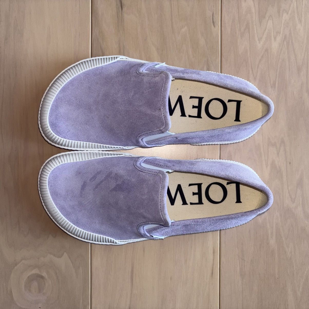 Loewe Loewe Terra Vulca suede slip-on sneakers Size US 10 / EU 43 - 3 Thumbnail
