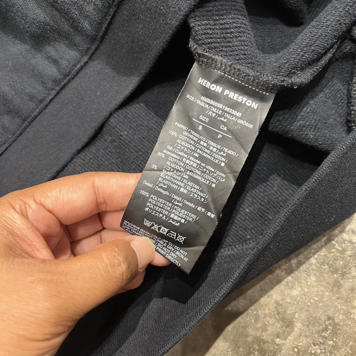 Heron Preston Heron Preston Black Style Basic Hoodie Size US S / EU 44-46 / 1 - 10 Thumbnail