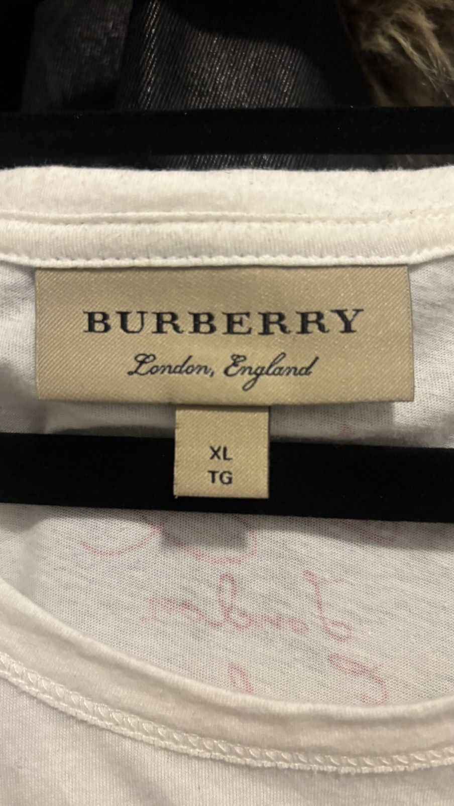 Burberry Burberry London England Castleford Graphic T Shirt White XL Size US L / EU 52-54 / 3 - 4 Thumbnail