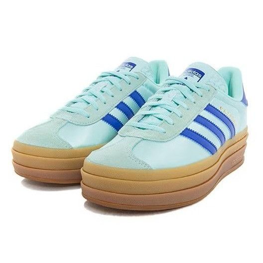 Adidas adidas Gazelle Bold – Size 8 Womens Casual Shoes Mint Blue G Size US 8 / IT 38 - 4 Thumbnail