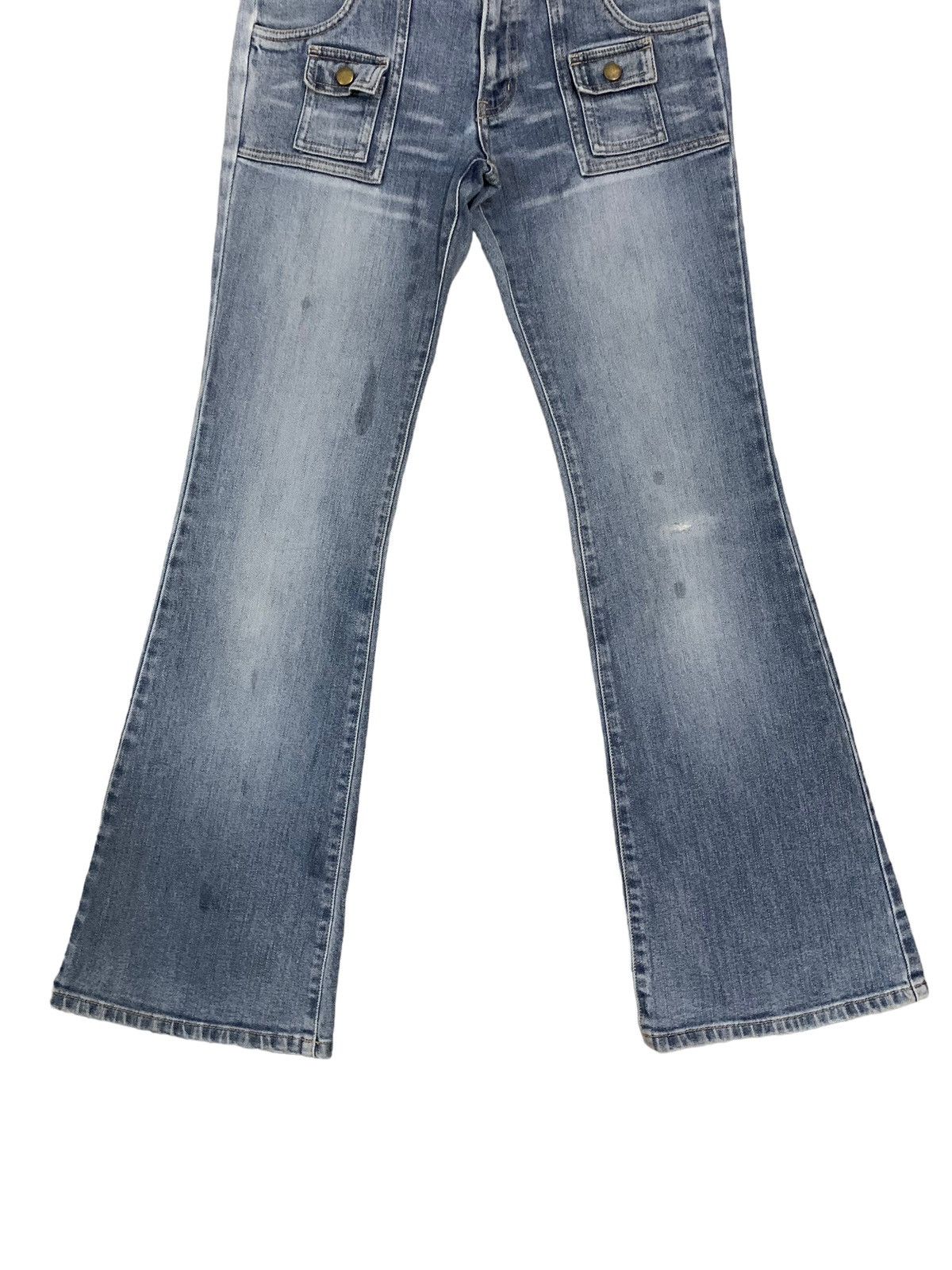 If Six Was Nine × Japanese Brand × Le Grande Bleu (L.G.B.) 🔥Flare🔥 Mutipocket Blue Wash Bootcut Style Lgb Jeans Size US 32 / EU 48 - 5 Thumbnail