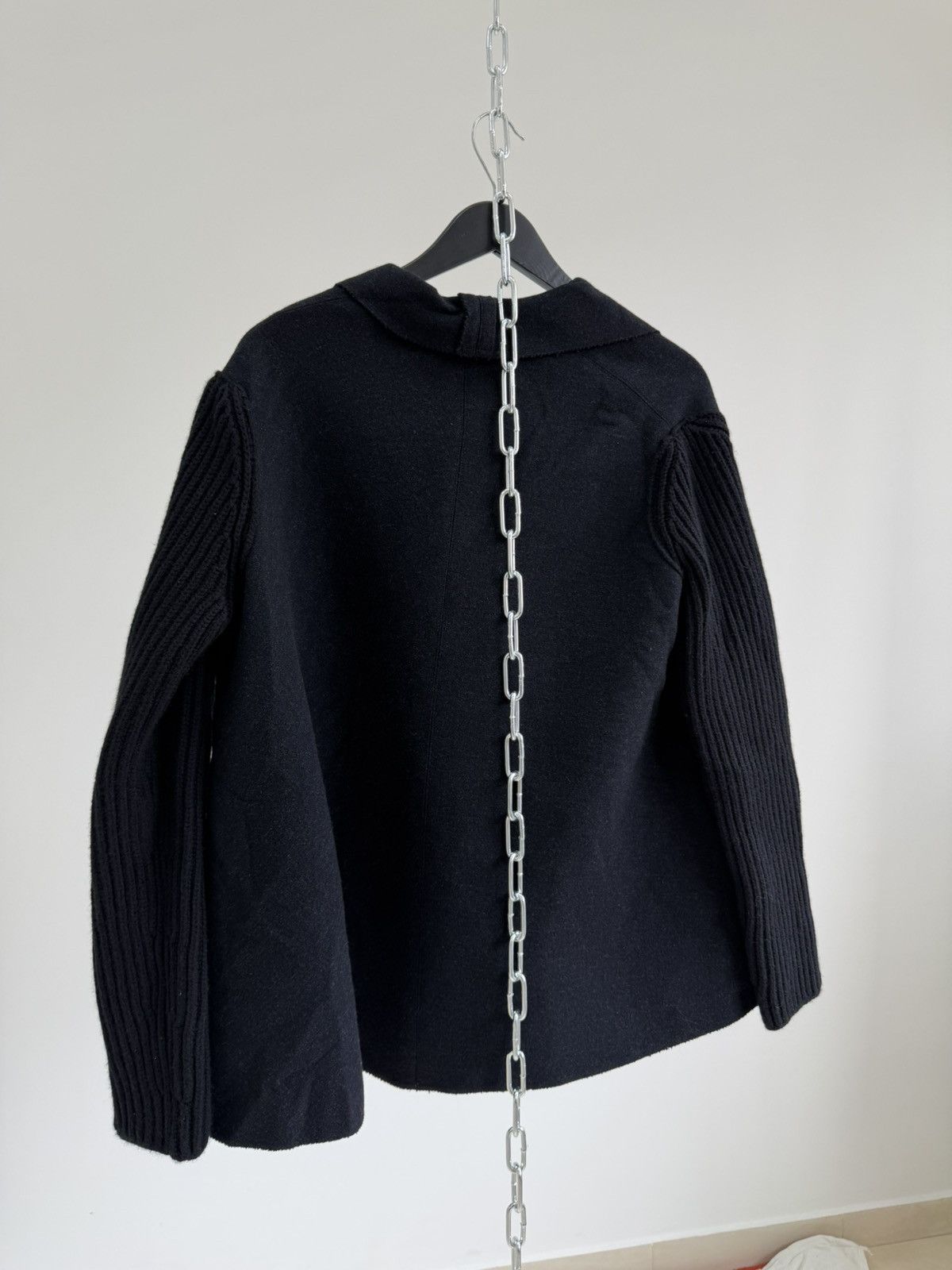 Lanvin Lanvin Hiver 2011 Wool Asymmetric Jacket Made in France Size M / US 6-8 / IT 42-44 - 7 Thumbnail
