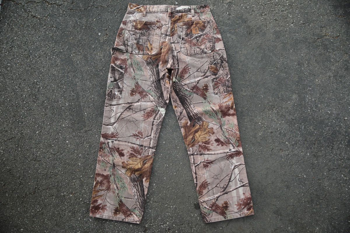image of Carhartt B235 Cap Camo All Purpose Carpenter Pant in Brown, Men's (Size 32)