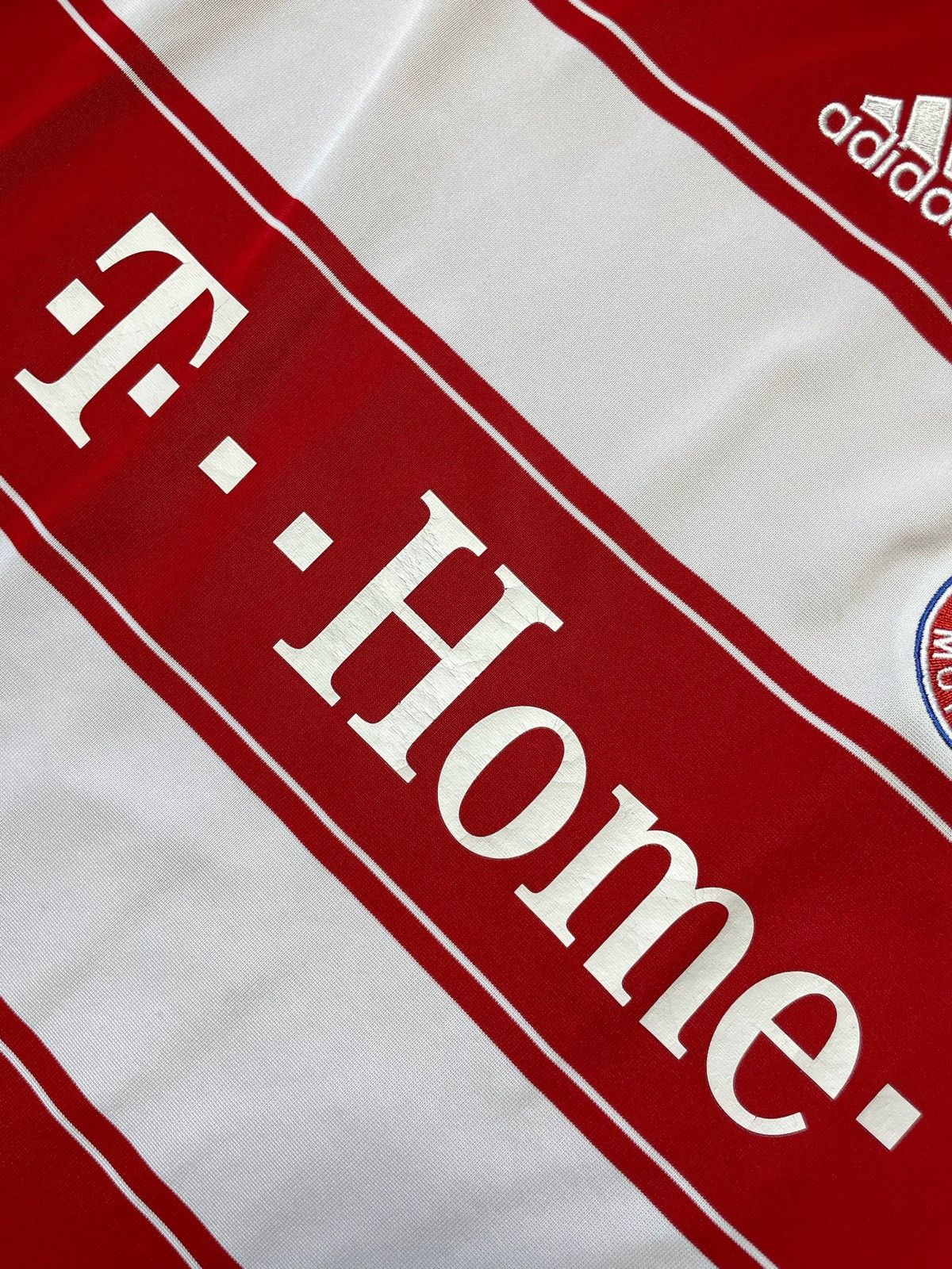 Adidas × Vintage Adidas Bayern Munich soccer jersey 9 Toni rare jersey size L Size US L / EU 52-54 / 3 - 4 Thumbnail