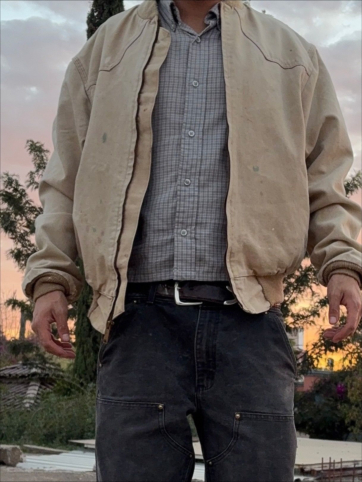 Carhartt Carhartt Distressed Western Bomber jacket Size US S / EU 44-46 / 1 - 7 Thumbnail