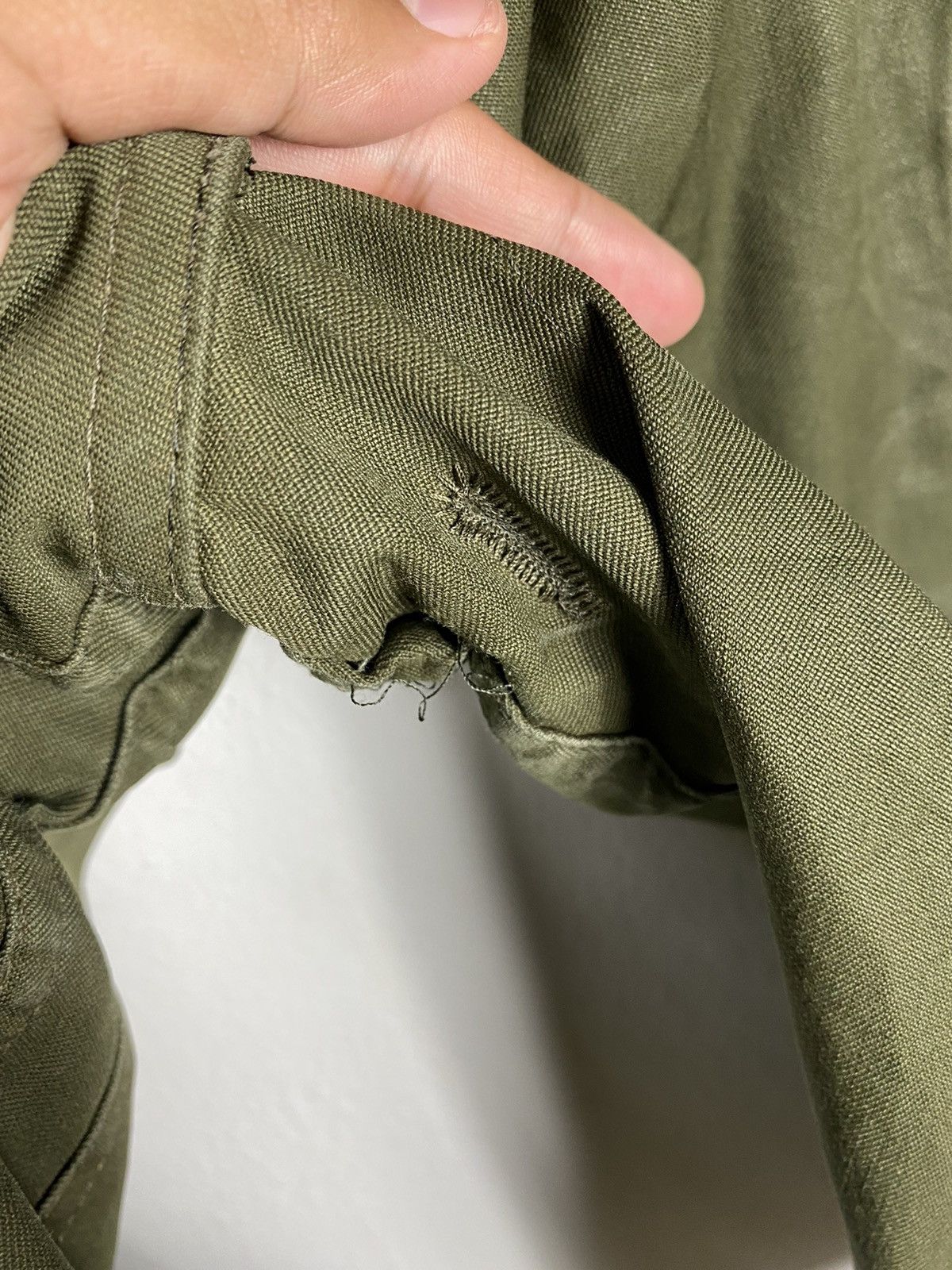 Other Vintage 70s Issue Swiss Army Cropped Trouser Pant Size US 36 / EU 52 - 9 Thumbnail