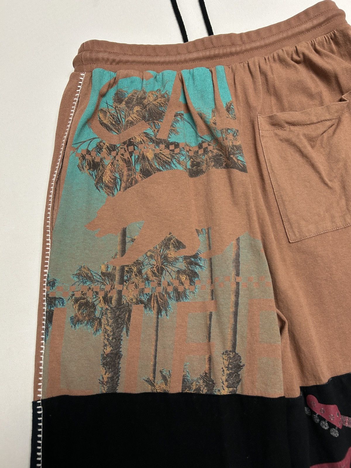 Marine Serre FW2021 Regenerated Sweatpants Size US 32 / EU 48 - 7 Thumbnail
