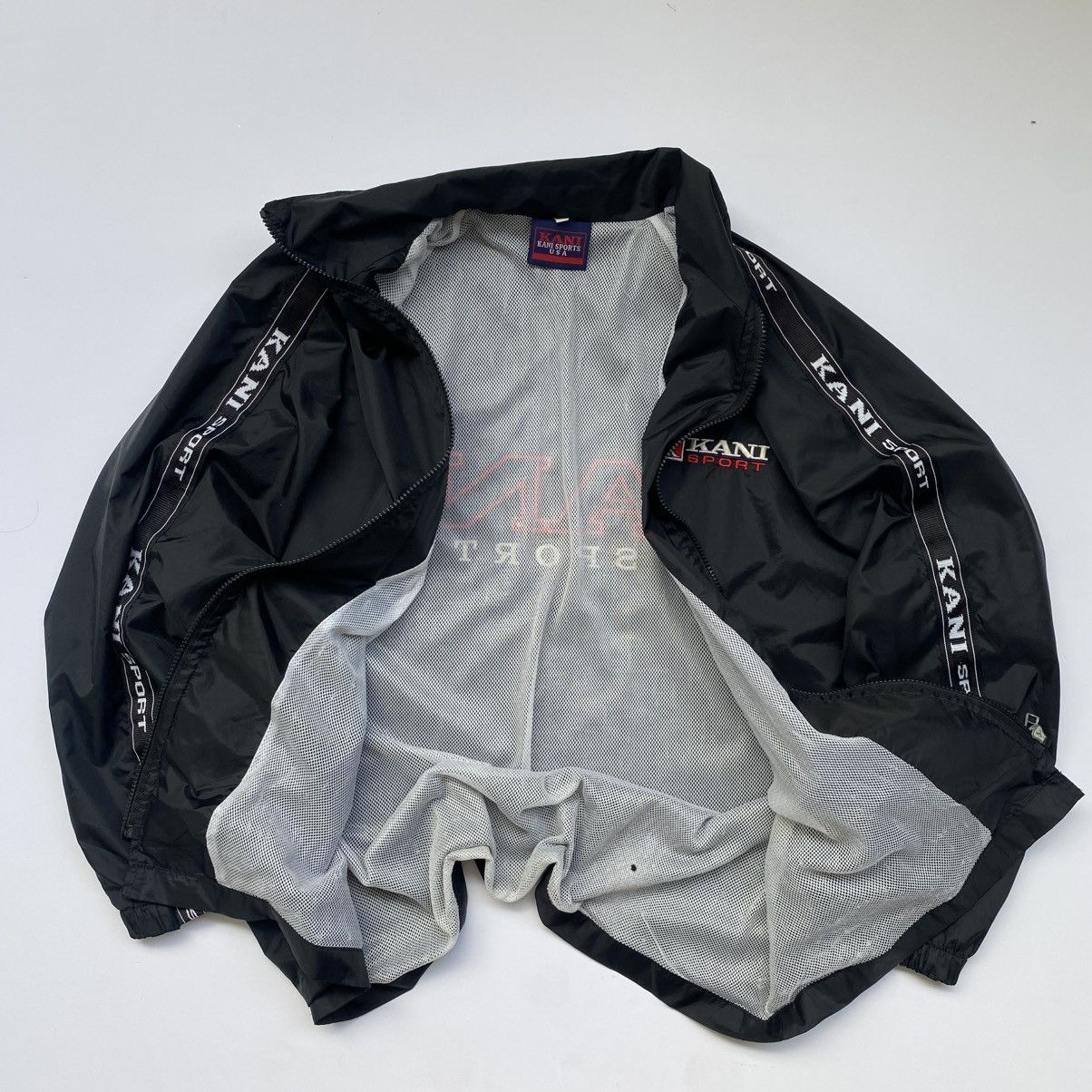 Karl Kani × Sean John 1990s-Karl Kani Sports USA Windbreaker Jacket Size US L / EU 52-54 / 3 - 3 Thumbnail