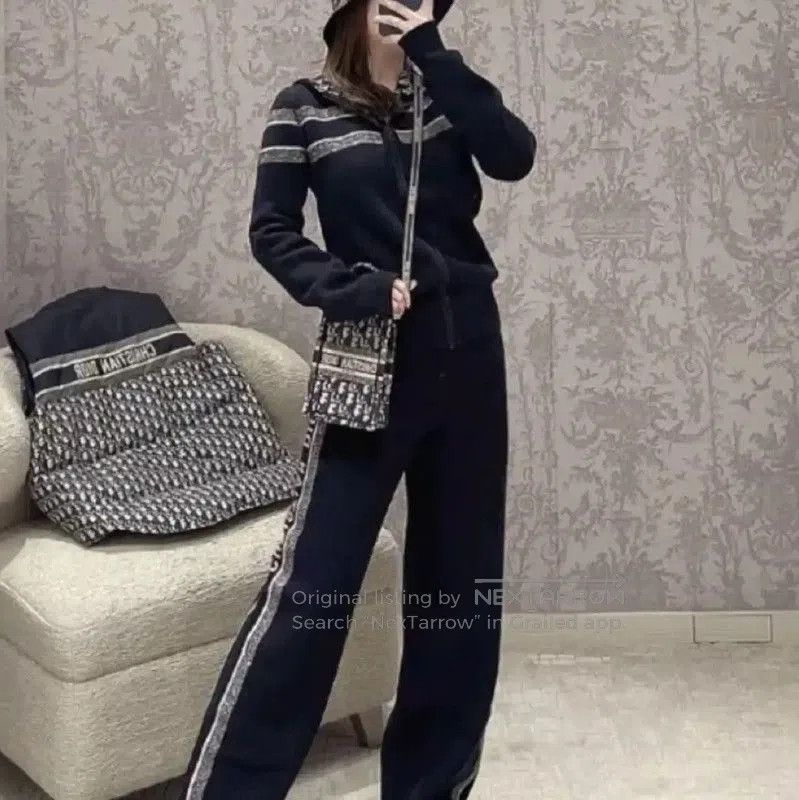 Dior Dior Black Casual Pants for Women . Size 23" - 6 Thumbnail