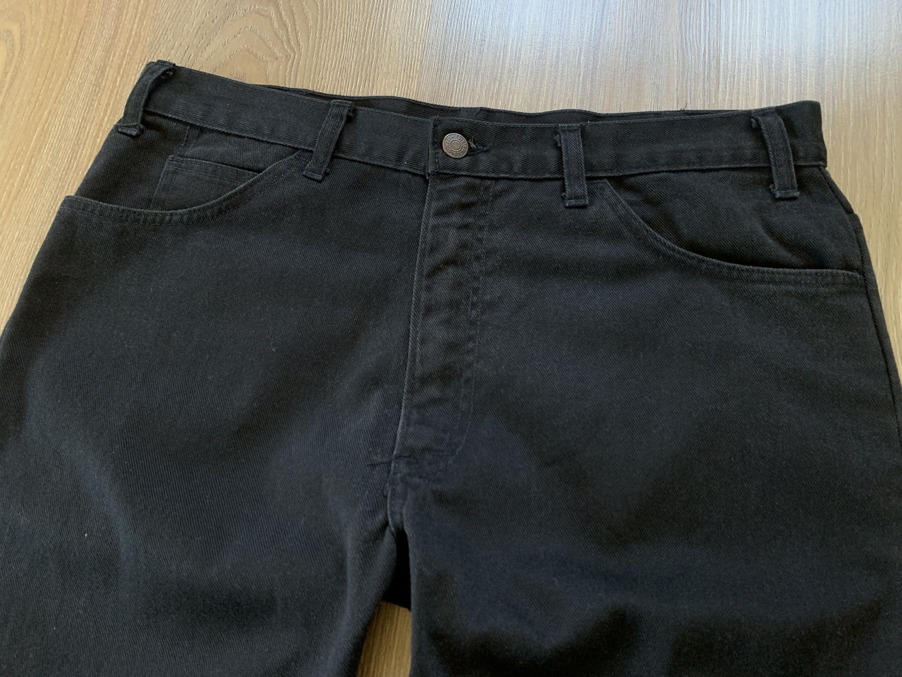 Levi's Rare Mens Levi's 518 Sta Prest Black Tab Jeans Size US 34 / EU 50 - 4 Thumbnail