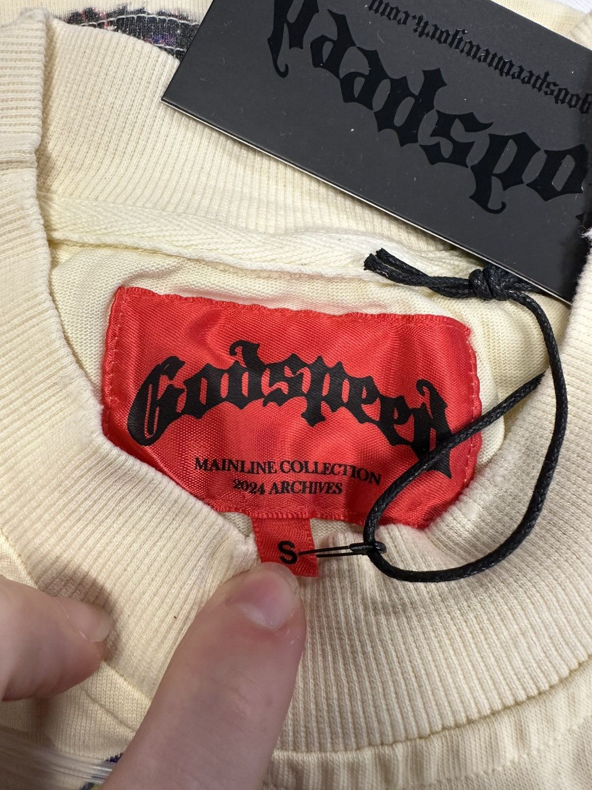Godspeed Godspeed Westworld Tee Bone Beige Size US S / EU 44-46 / 1 - 3 Thumbnail