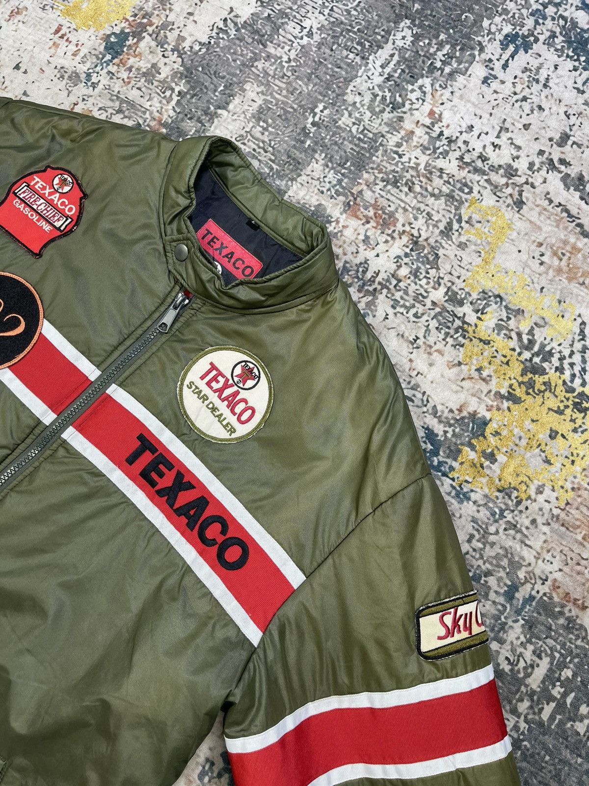 Sports Specialties Y2k Texaco Gasoline Racing Jacket Size US M / EU 48-50 / 2 - 9 Thumbnail