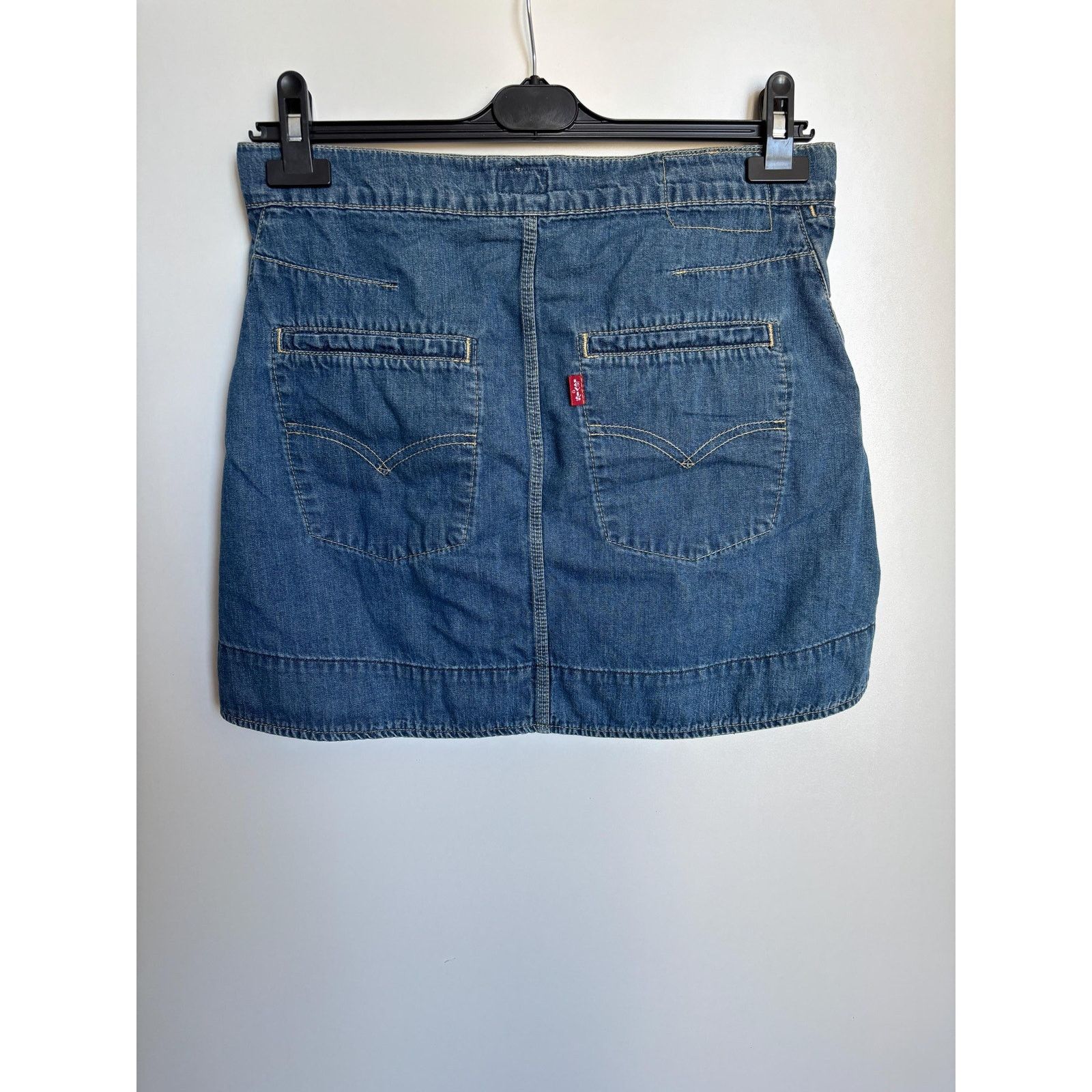Japanese Brand × Levi's × Levi's Vintage Clothing Levi's Engineered Girls Small A-Line Denim Skirt Y2K Archive Size 27" / US 4 / IT 40 - 3 Thumbnail