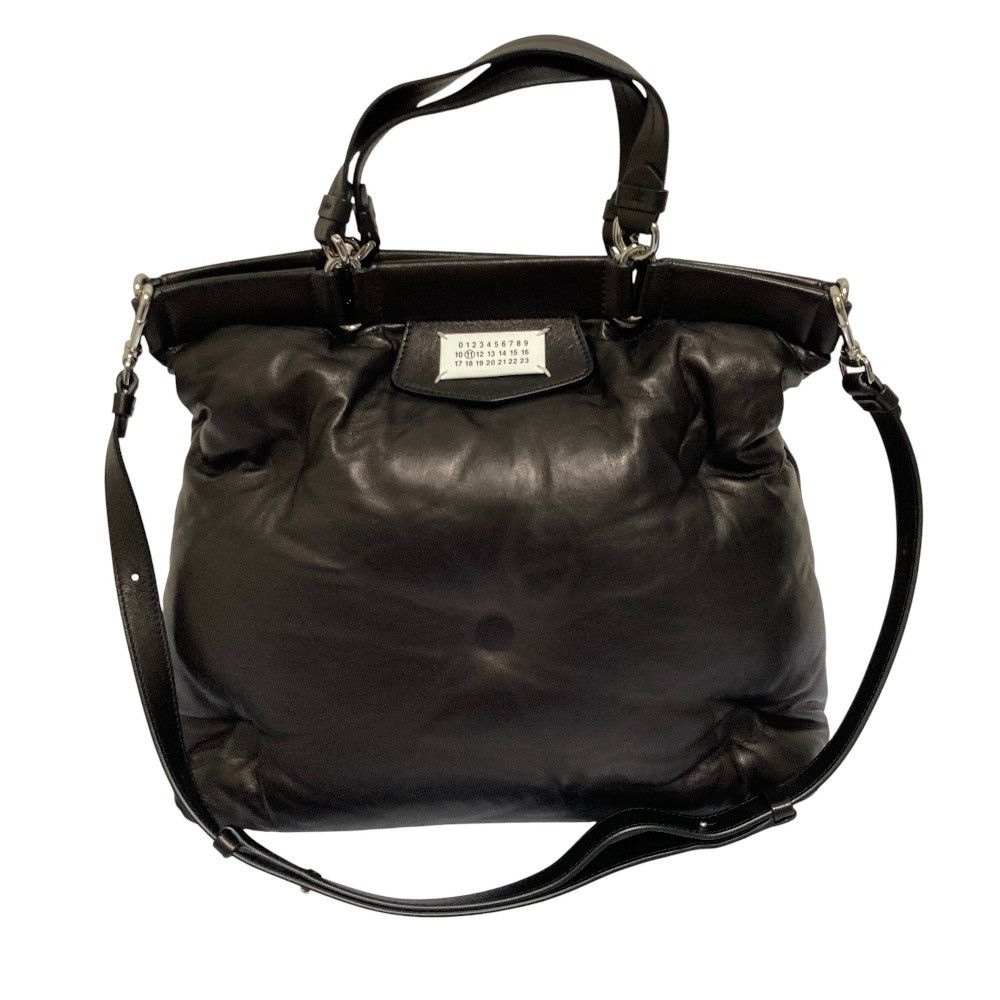 Maison Margiela Maison Margiela Maison Margiela Glam Slam Lamb Nappa 2way Tote Bag Leather Shoulder Bag S56WC0126 DUTY FREE for USA Size ONE SIZE - 1 Thumbnail