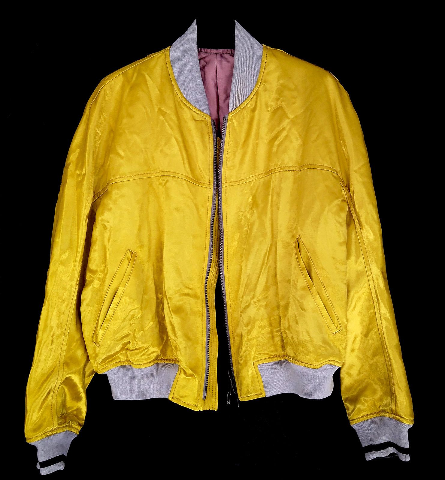 Haider Ackermann HAIDER ACKERMANN REVERSIBLE SILK /SATIN BOMBER Size US M / EU 48-50 / 2 - 3 Thumbnail