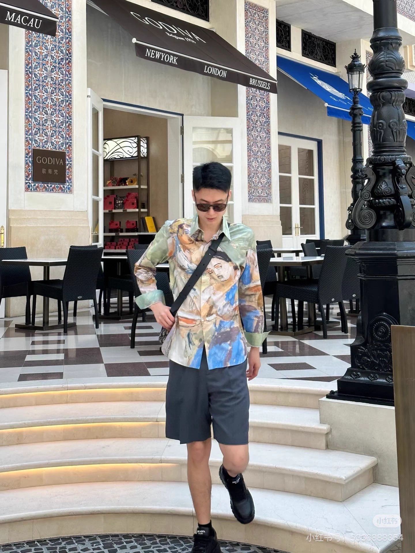 Dior Dior x Artist Oil-Painted SilkCotton Shirt 39-43 Size Up Size US XXS / EU 40 - 5 Thumbnail