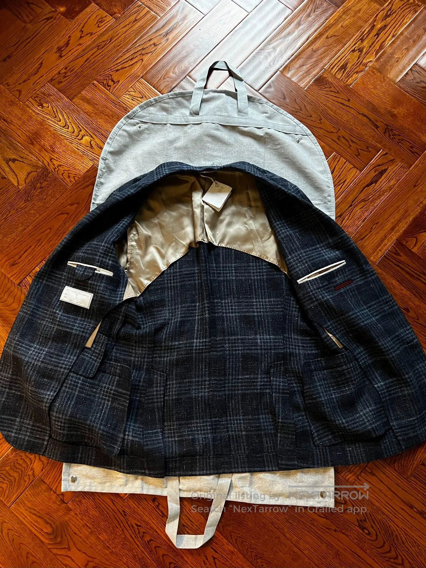 Brunello Cucinelli Brunello Cucinelli Elegant Classic Blazer Jacket. Size US L / EU 52-54 / 3 - 2 Thumbnail