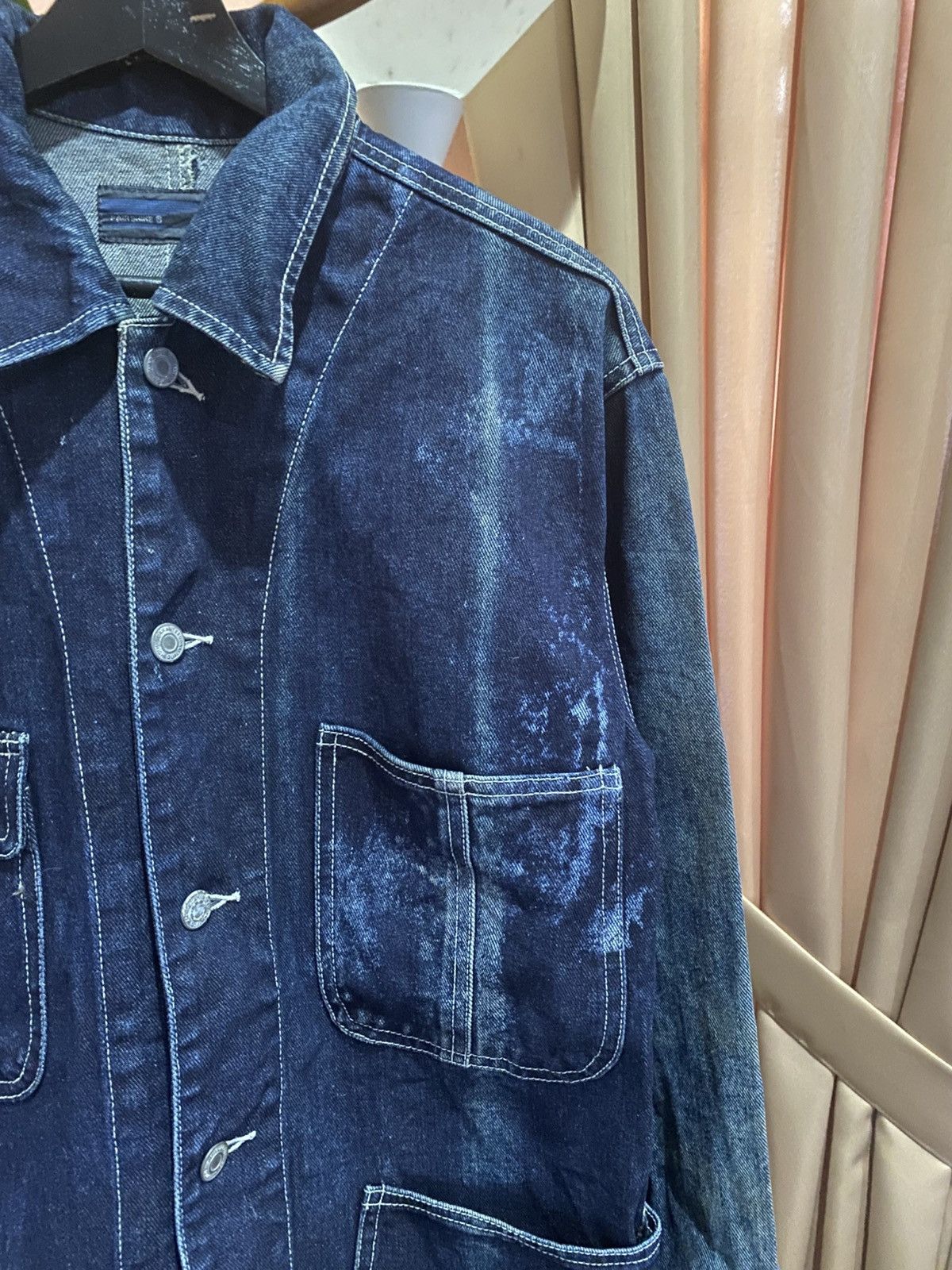 Japanese Brand Vintage PAIRSHINE Japan Denim Chore Jacket Workwear Style Size US M / EU 48-50 / 2 - 6 Thumbnail