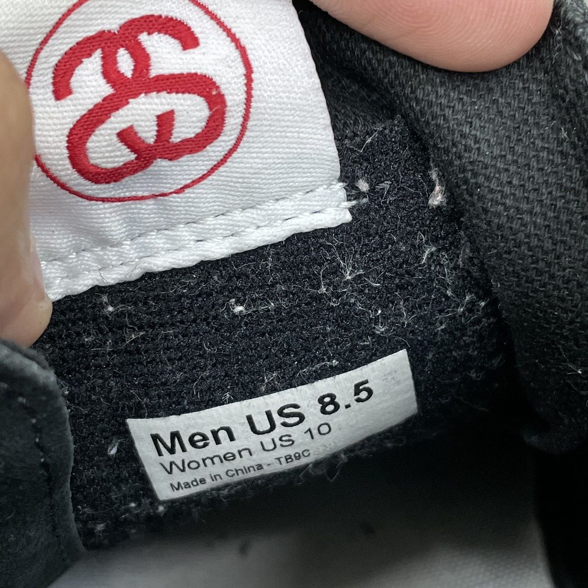 Stussy × Vans Stussy x Vans Vault Sk8-Hi LX 8-Ball UK7.5 Black White Rare Size US 8.5 / EU 41-42 - 11 Thumbnail