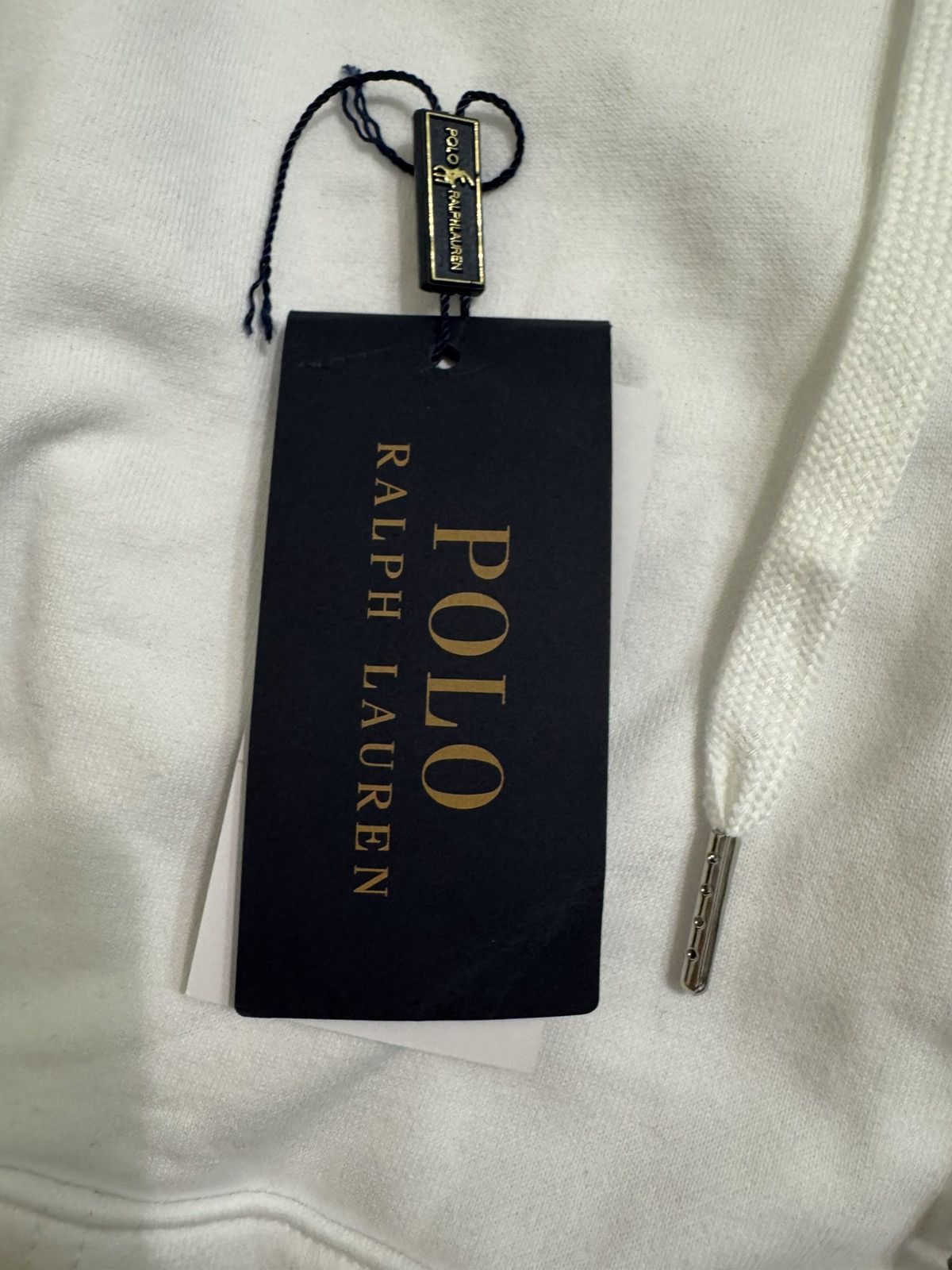 Polo Ralph Lauren Polo Ralph Lauren Zip Up White Medium Size US M / EU 48-50 / 2 - 5 Thumbnail