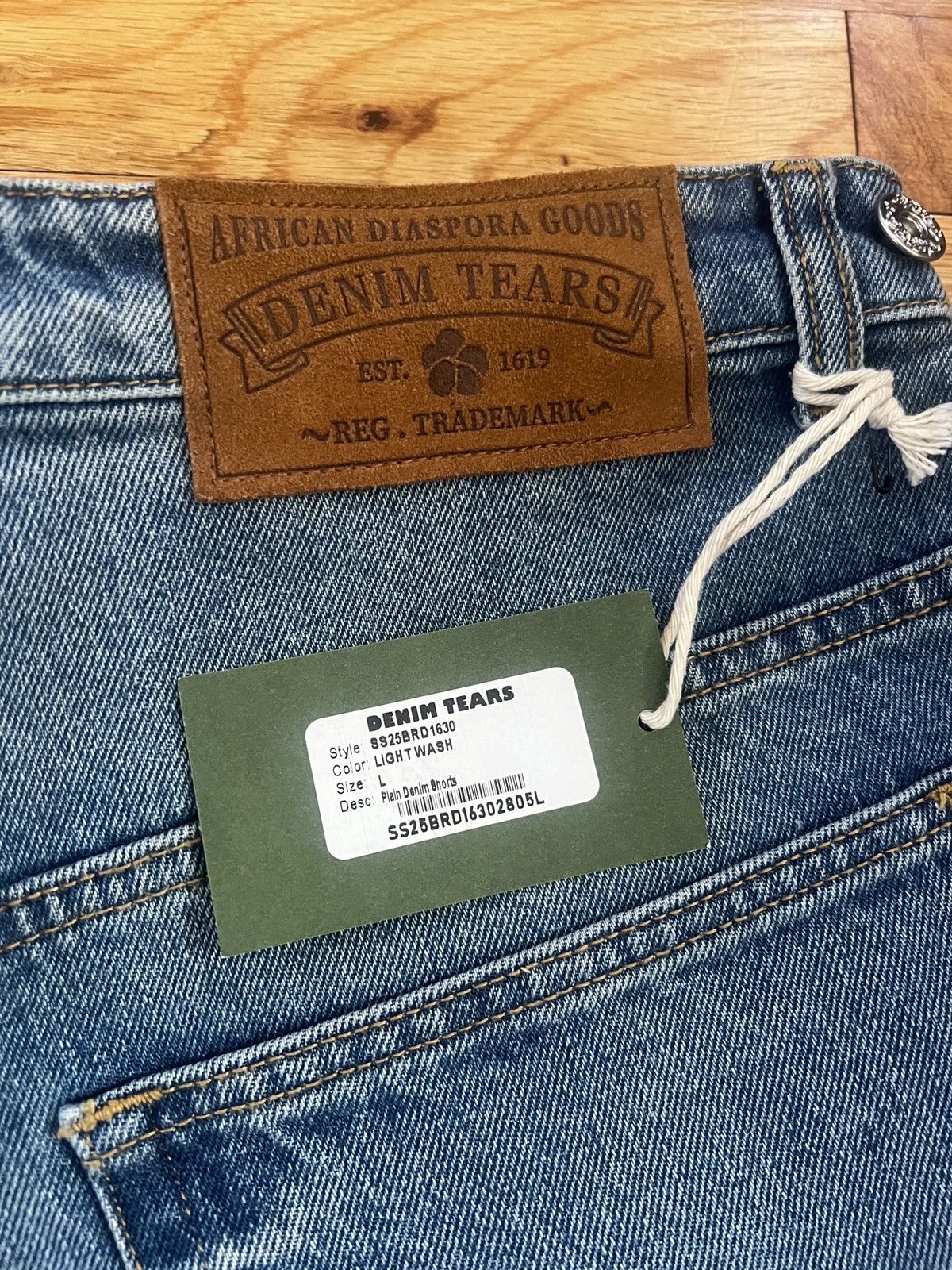 DENIM TEARS Denim Tears “Plan Denim Shorts” Size US 34 / EU 50 - 12 Thumbnail