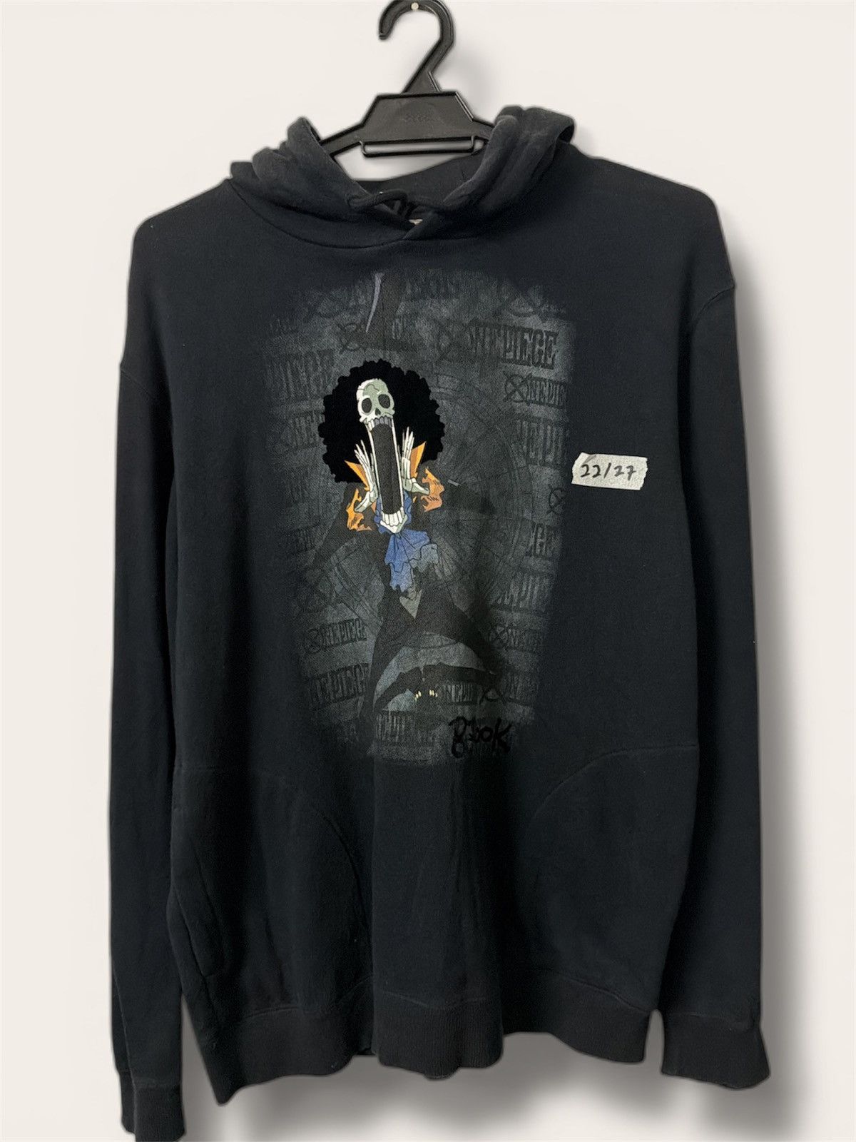 Anime One Piece Brook Anime Baleno TOEI Animation Graphic Hoodie Size US L / EU 52-54 / 3 - 1 Thumbnail