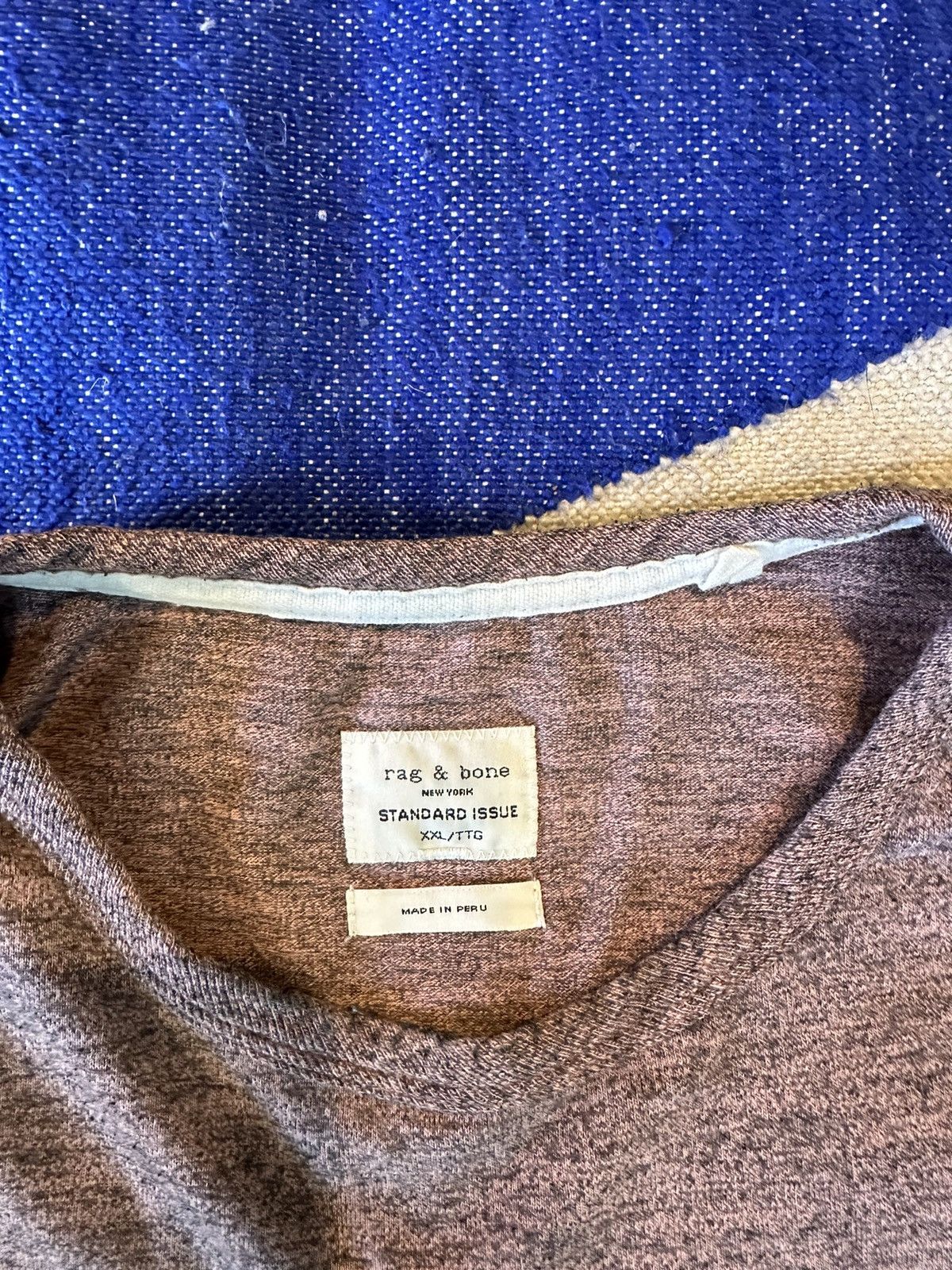 Rag & Bone Pink tint Rag and Bone Tee Size US XXL / EU 58 / 5 - 2 Thumbnail