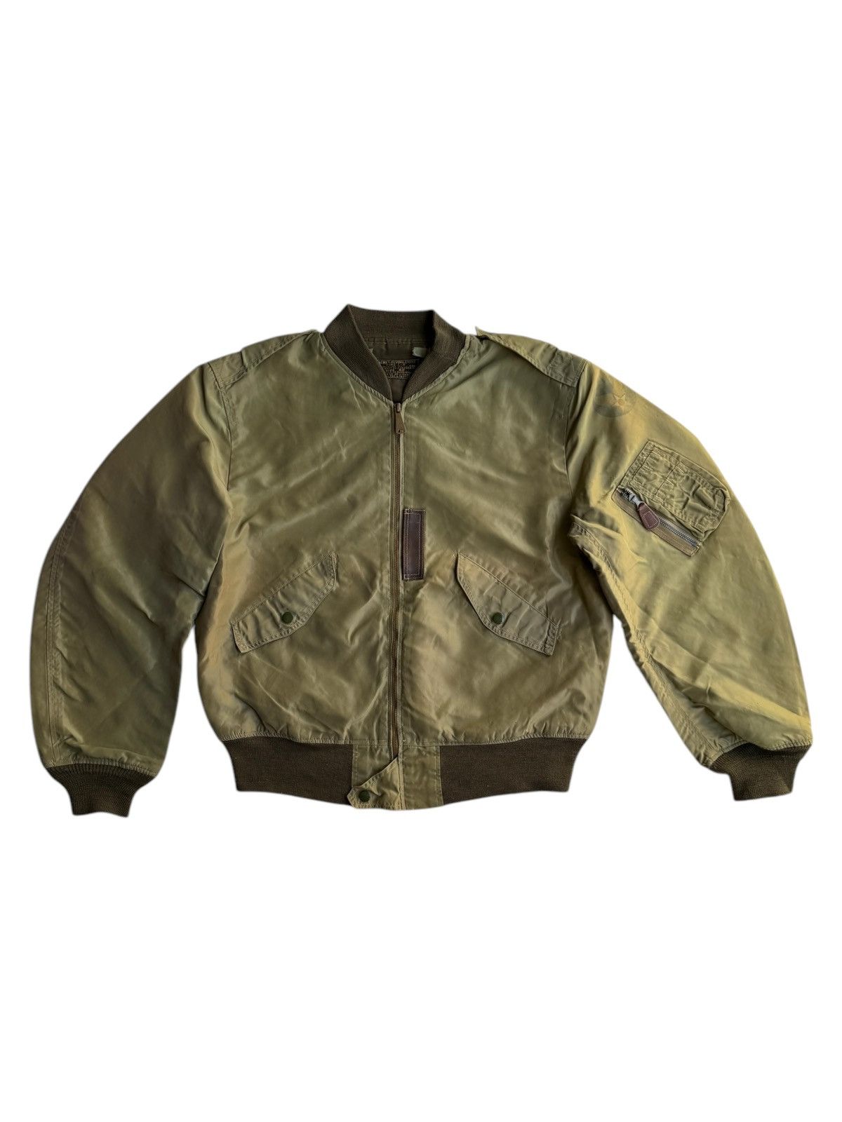 Buzz Rickson's VERY RARE VINTAGE JACKET FLIGHT BOMBER L2B BUZZ RICKSON Size US L / EU 52-54 / 3 - 2 Thumbnail