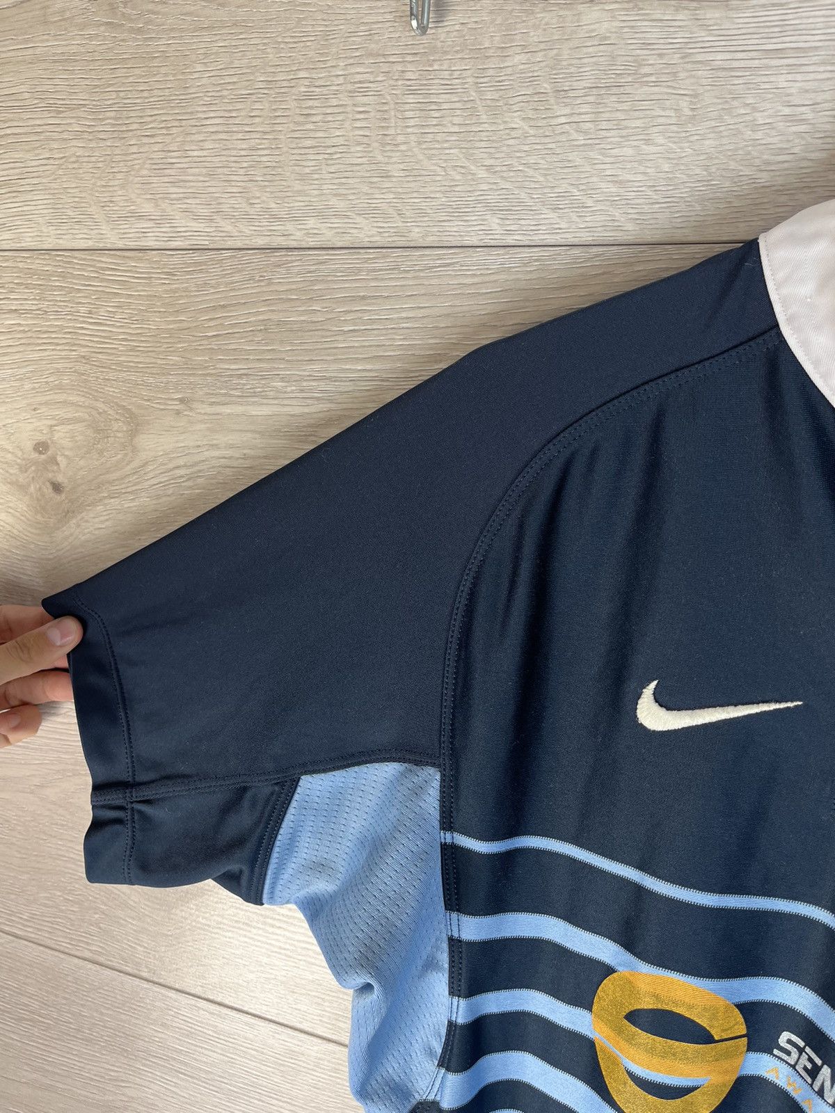 Nike Vintage men's rugby polo Nike Turner 90s drill size S Size US S / EU 44-46 / 1 - 12 Thumbnail
