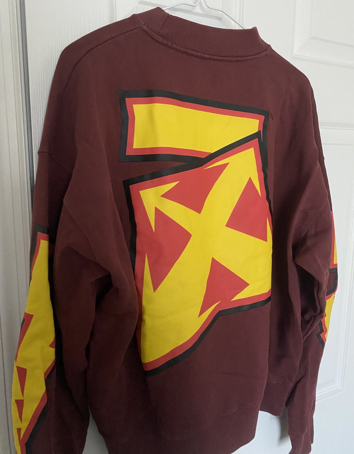 Off-White Off-White Thunder Crewneck Size XS Size US XS / EU 42 / 0 - 4 Thumbnail