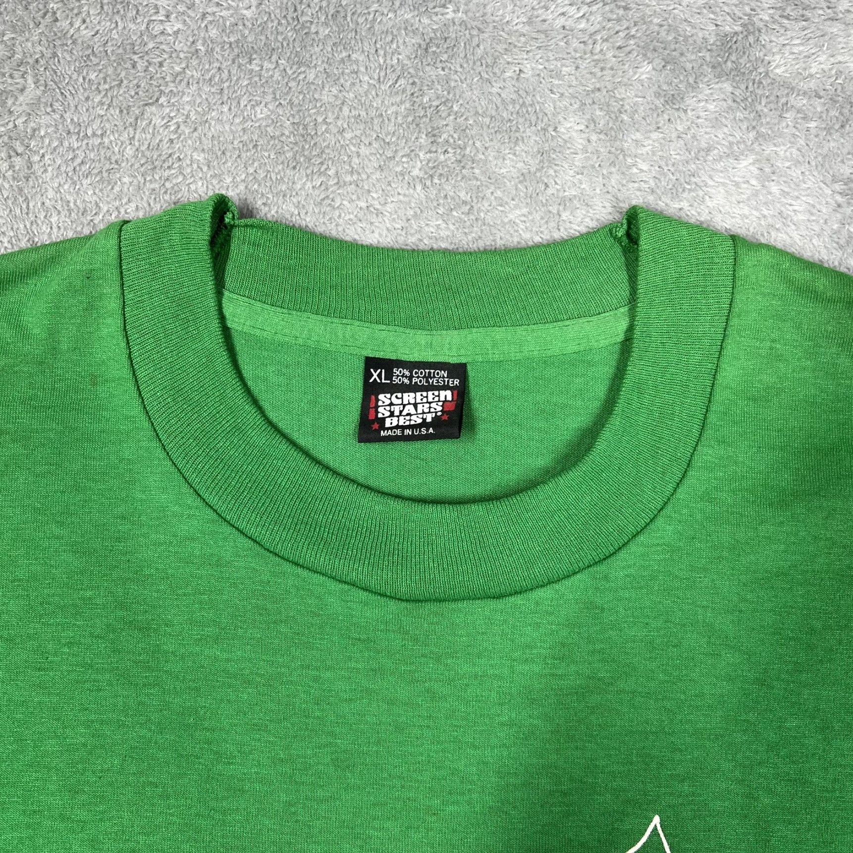 Vintage VINTAGE 12th Annual Apple Festival Springville California 1992 T-Shirt Mens XL Green Screen Stars Graphic Tee Unisex Nostalgic Size US XL / EU 56 / 4 - 7 Thumbnail