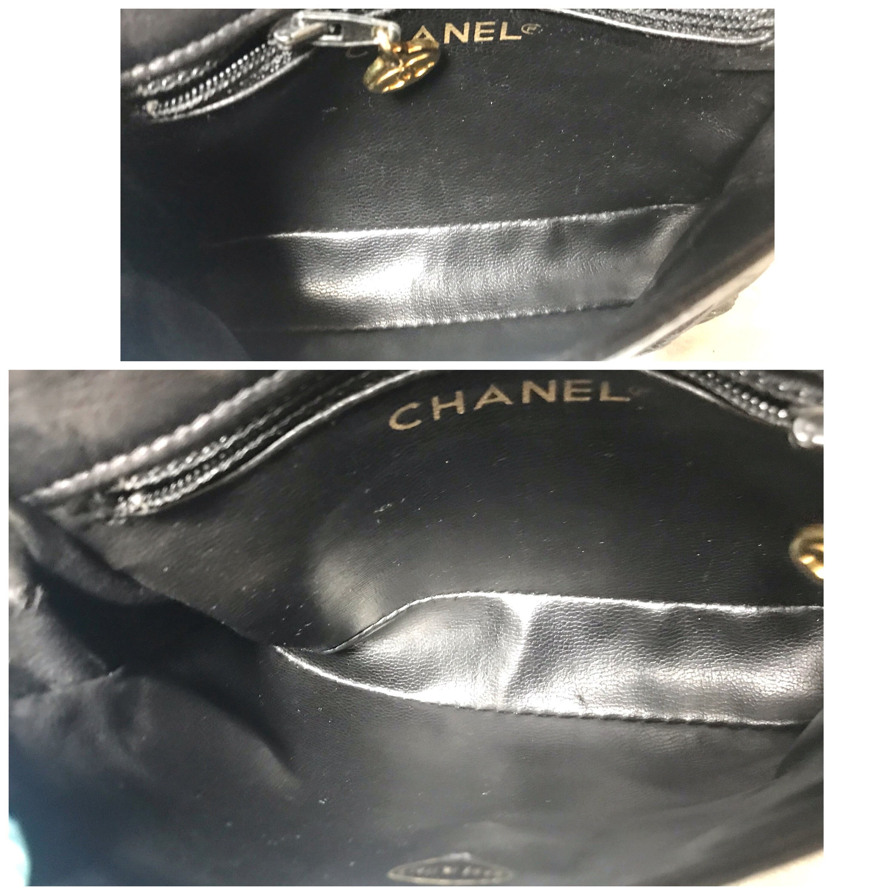 Chanel Vintage CHANEL black leather waist purse, fanny pack Size ONE SIZE - 10 Thumbnail