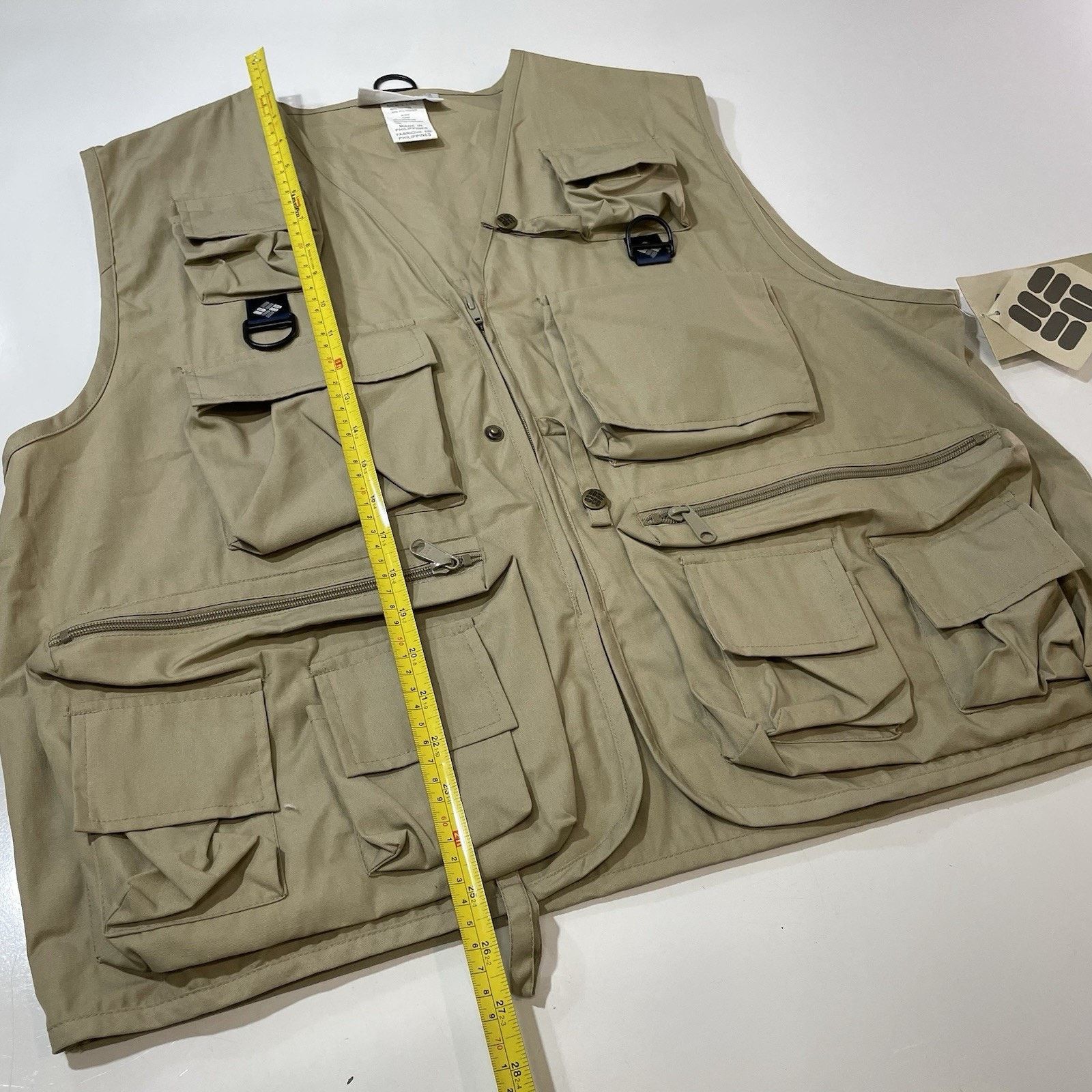 Columbia VTG Columbia Hot Creek Vest Mens L XL Sportwear Fishing Size US XL / EU 56 / 4 - 6 Thumbnail