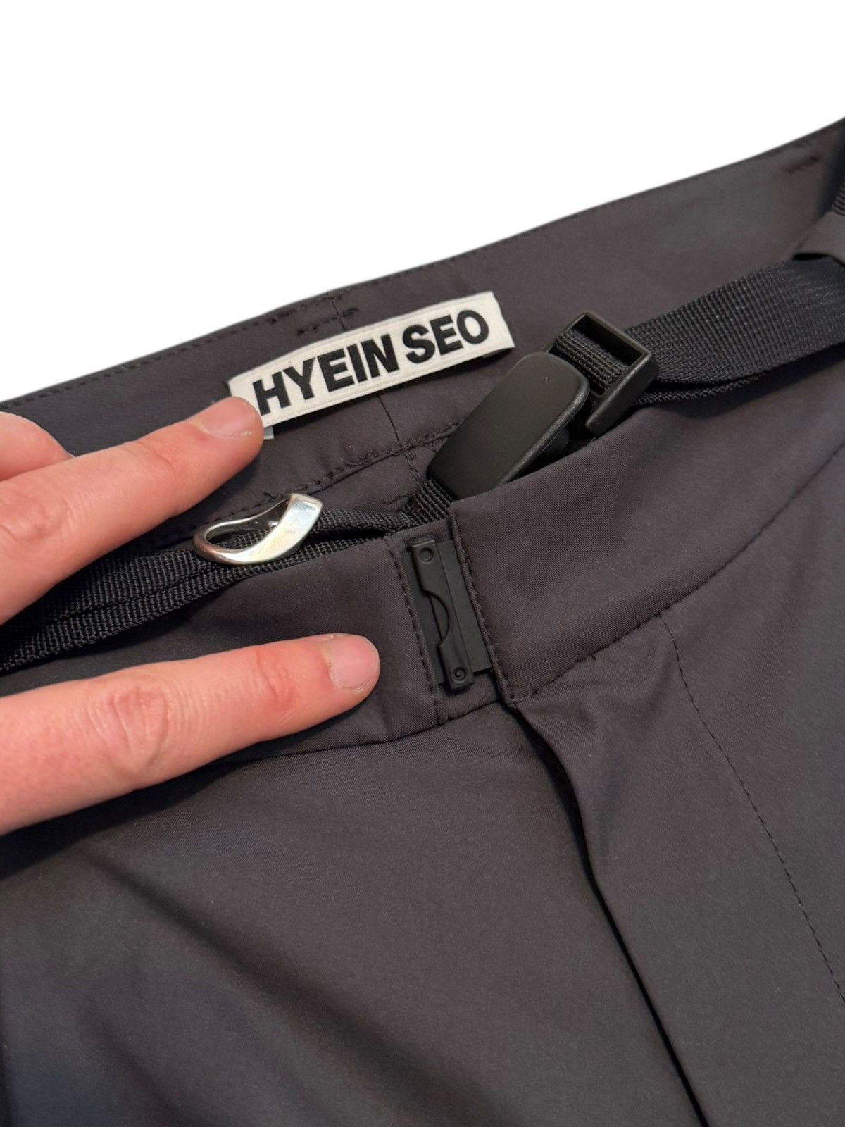 Hyein Seo Belted Baggy Tech Trouser Pant Size US 32 / EU 48 - 5 Thumbnail