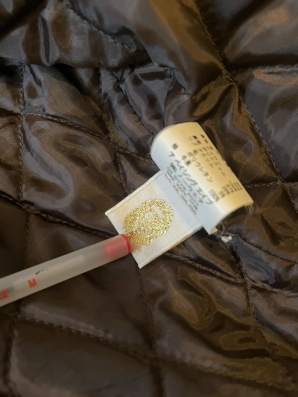 Bape 2007 A Bathing Ape Staff Exclusive Leather Bomber Jacket Size US L / EU 52-54 / 3 - 8 Thumbnail