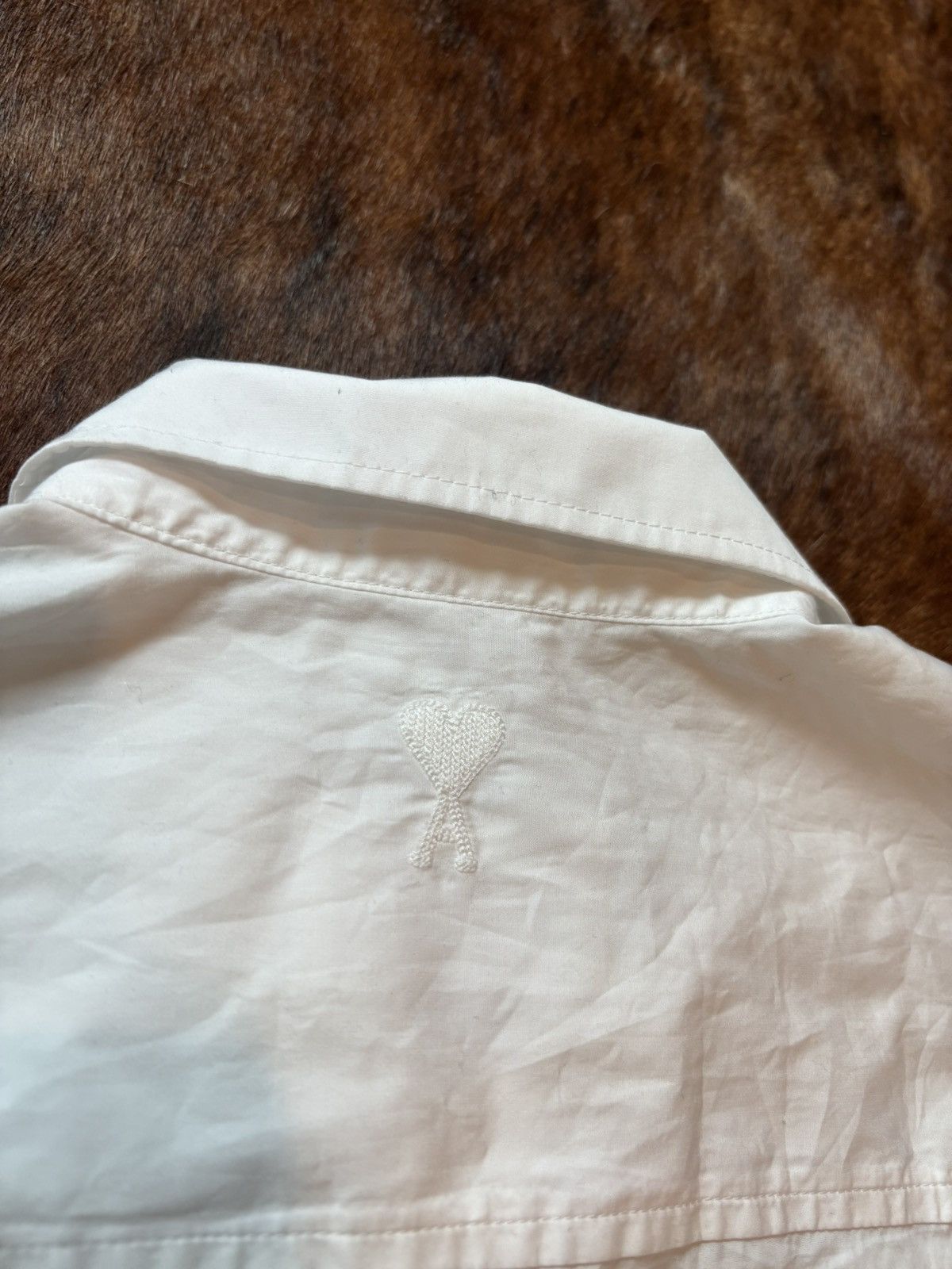 AMI Ami Paris Oversized White Button Up Size XL / US 12-14 / IT 48-50 - 7 Thumbnail