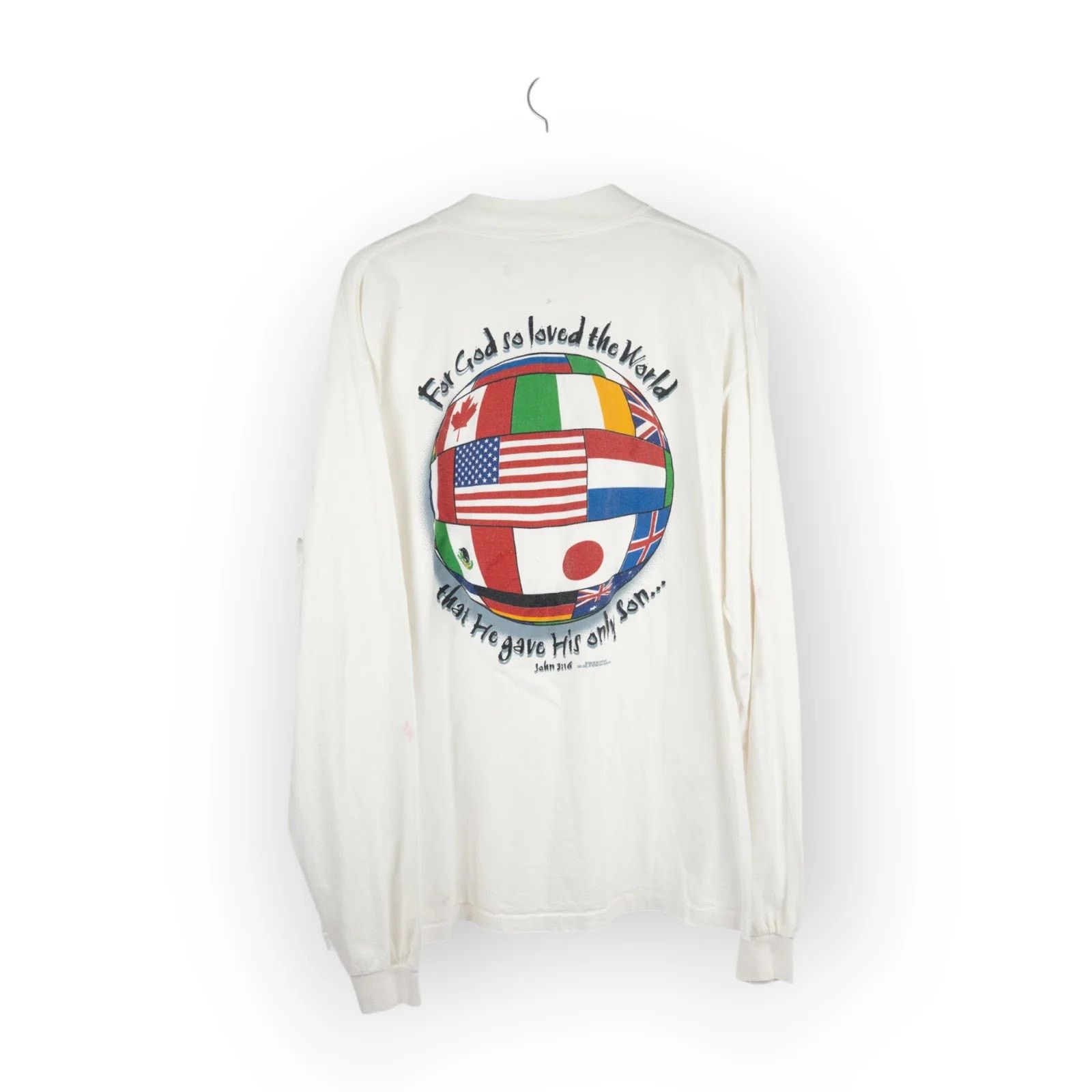 Other Jesus Olympics long sleeve for God, so loved the world XXL Size US XXL / EU 58 / 5 - 2 Thumbnail