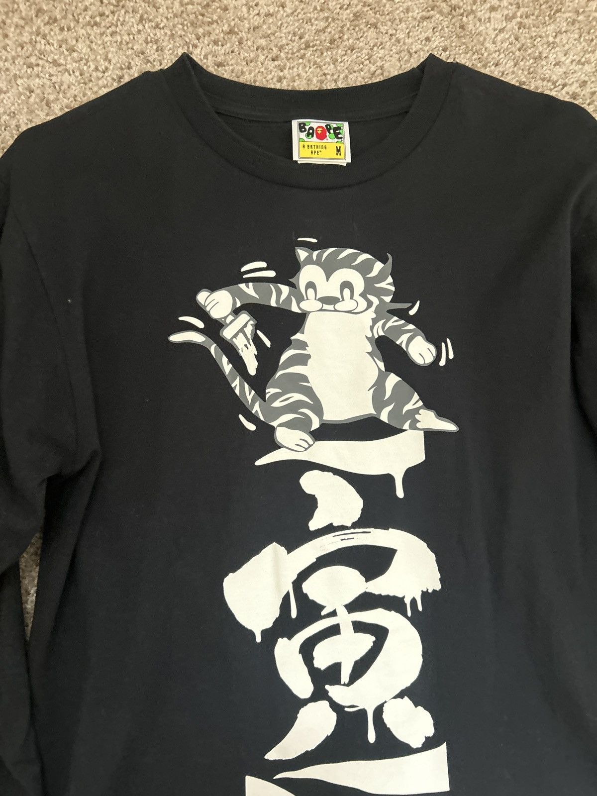 Bape Bape Long Sleeve Size US M / EU 48-50 / 2 - 2 Thumbnail