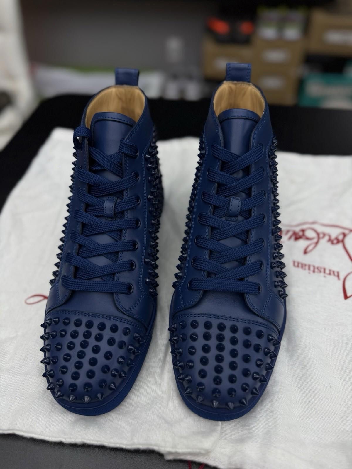 Christian Louboutin Size 41.5EU (8.5 US) - Christian Louboutin Spikes Sneaker Size US 8.5 / EU 41-42 - 6 Thumbnail
