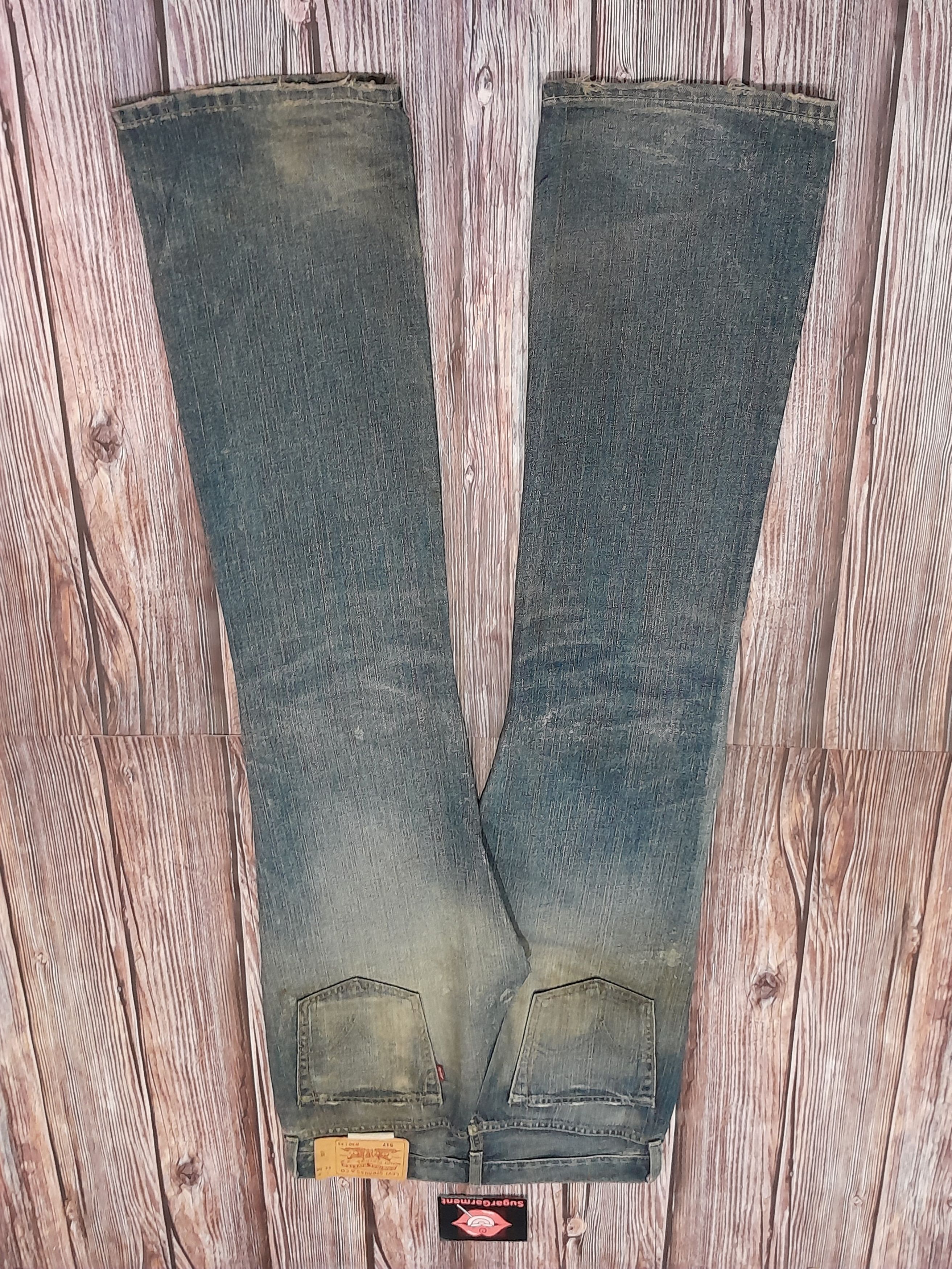 Levi's Levis 517 Jeans Bootcut Distressed Vintage Size US 31 - 14 Thumbnail