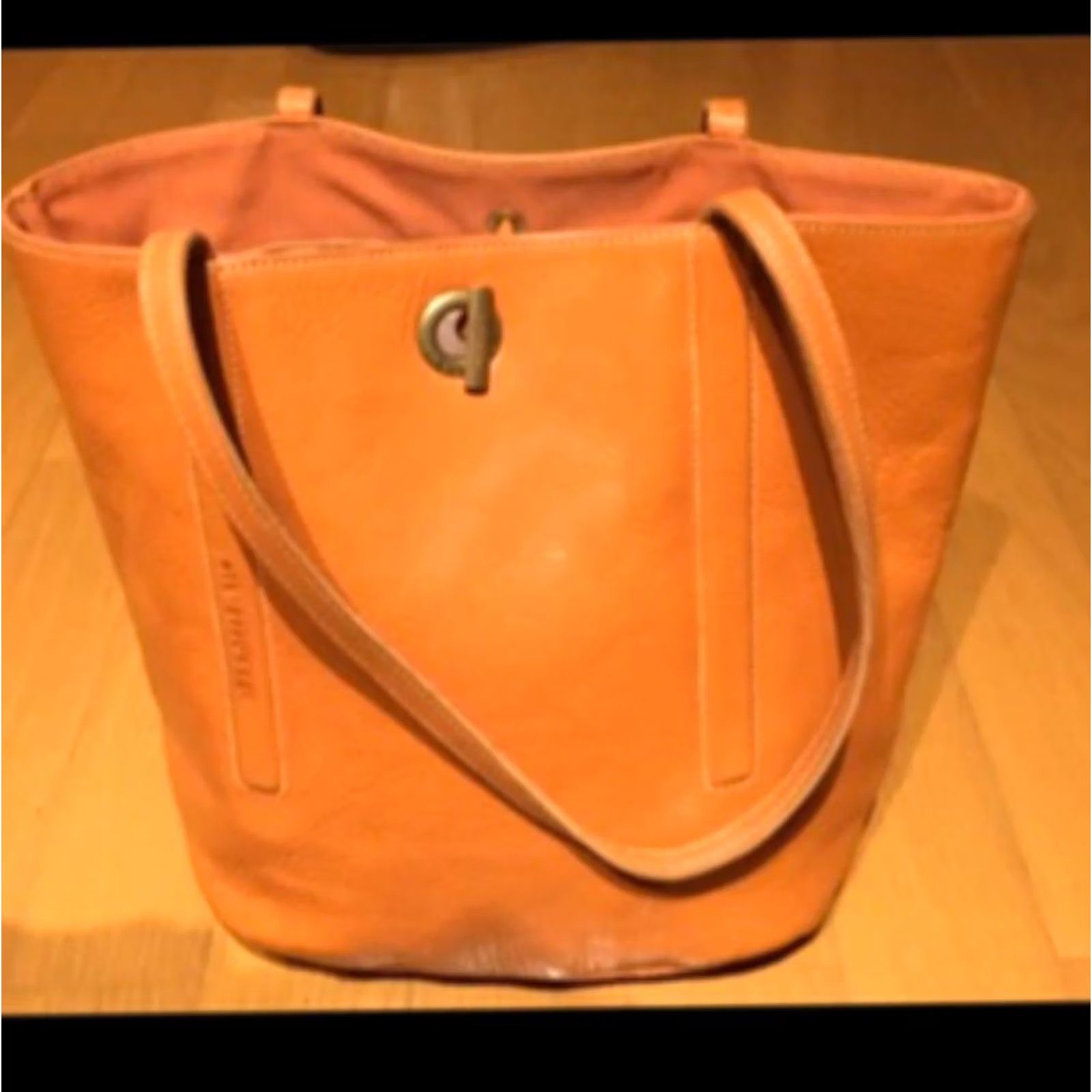 Vintage Il Bisonte Tote Bag Brown F121 Size ONE SIZE - 5 Thumbnail