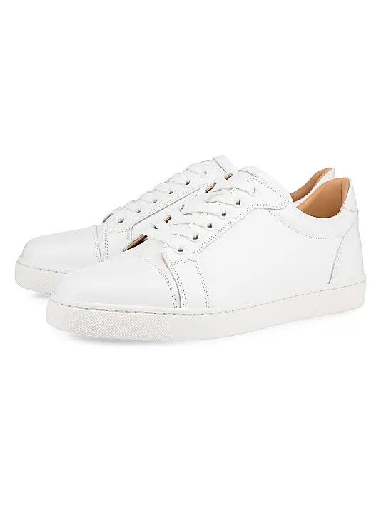 Christian Louboutin o1s1wg110126 Vieira Sneakers in White Size US 8 / EU 41 - 1 Thumbnail