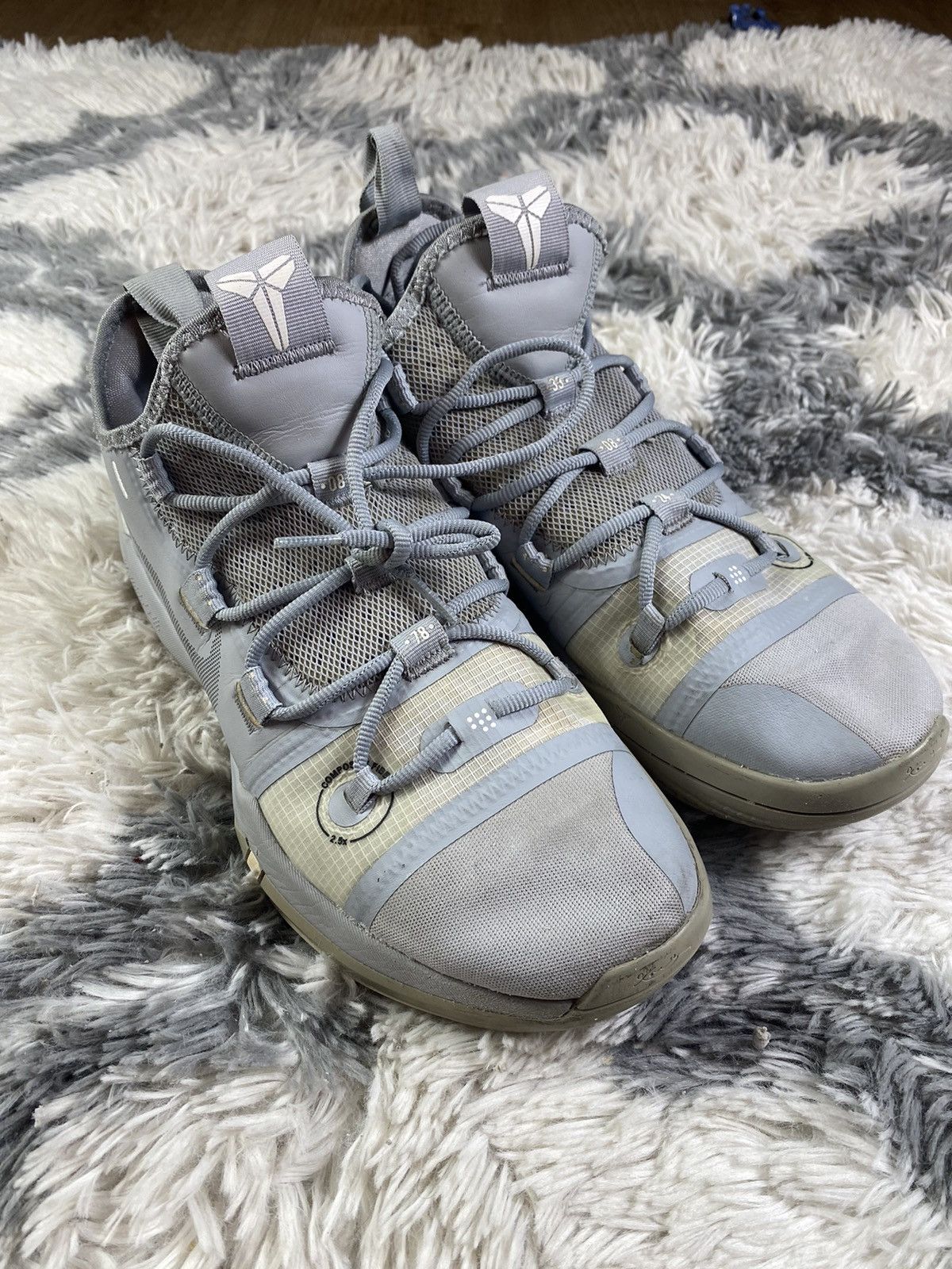 Nike Nike Kobe AD Exodus TB Promo Gray Basketball Shoes size 10 Size US 10 / EU 43 - 3 Thumbnail